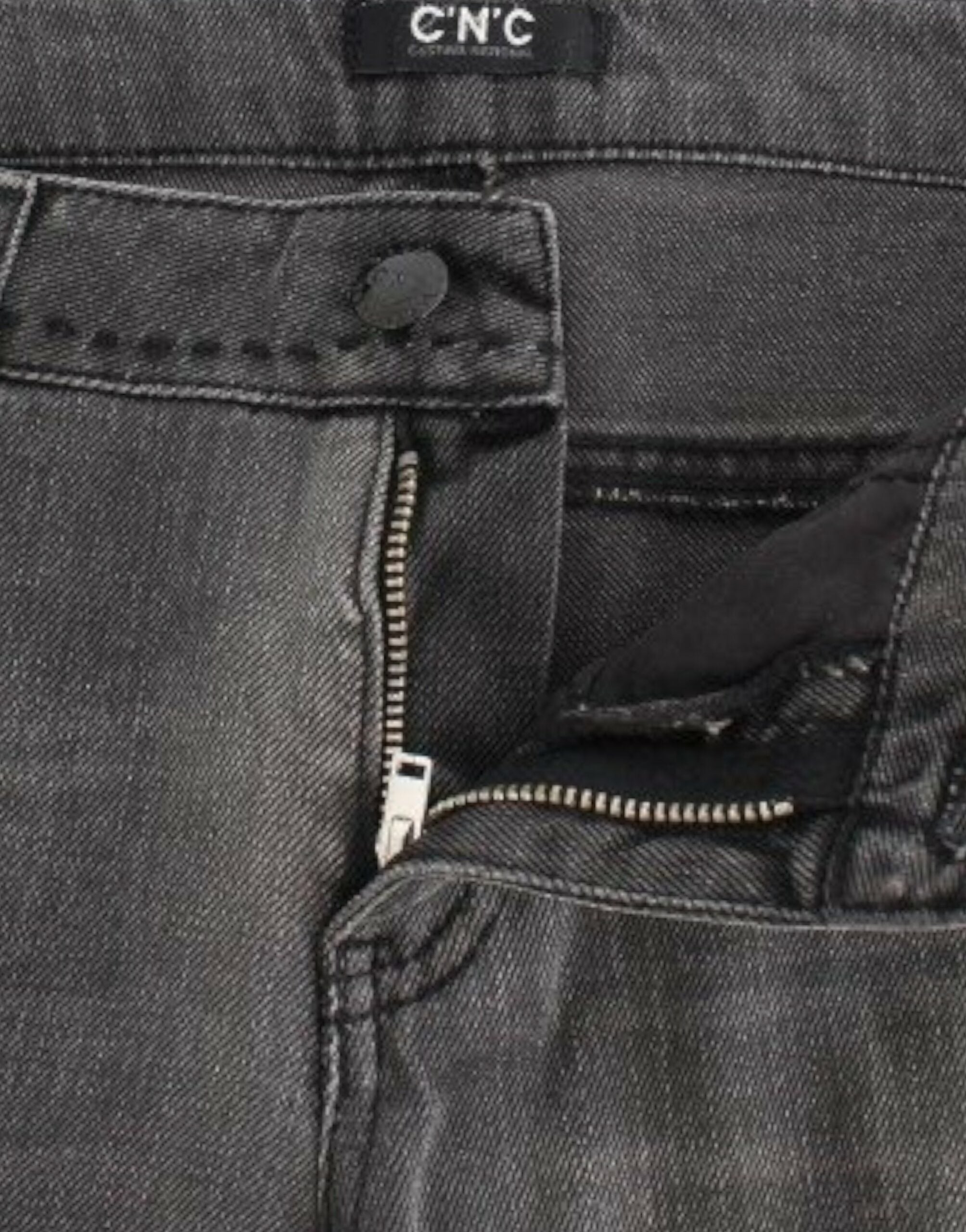 Costume National Gray straight leg Women's jeans