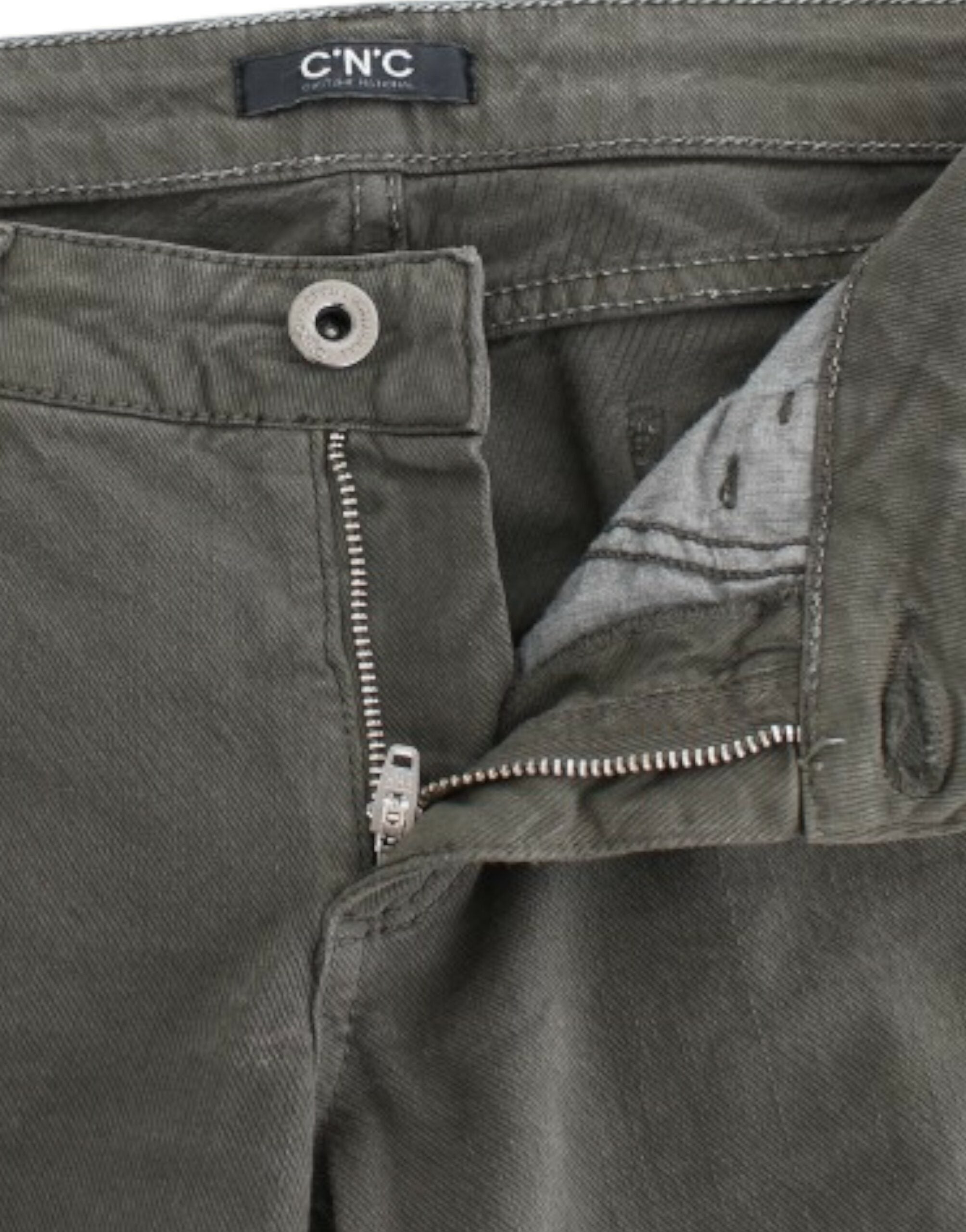 Costume National Green slim leg Women's jeans