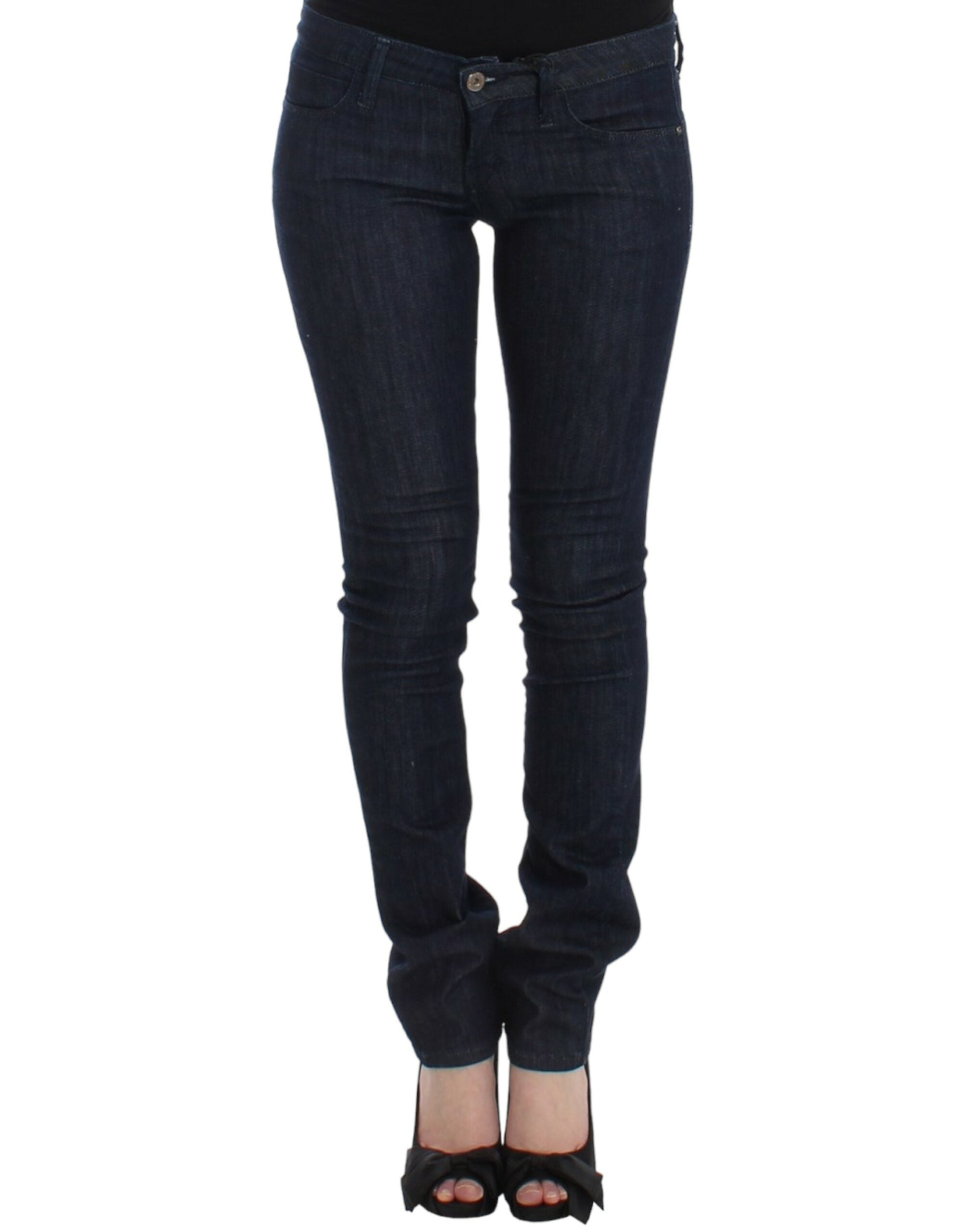 Costume National Blue skinny leg Women's jeans