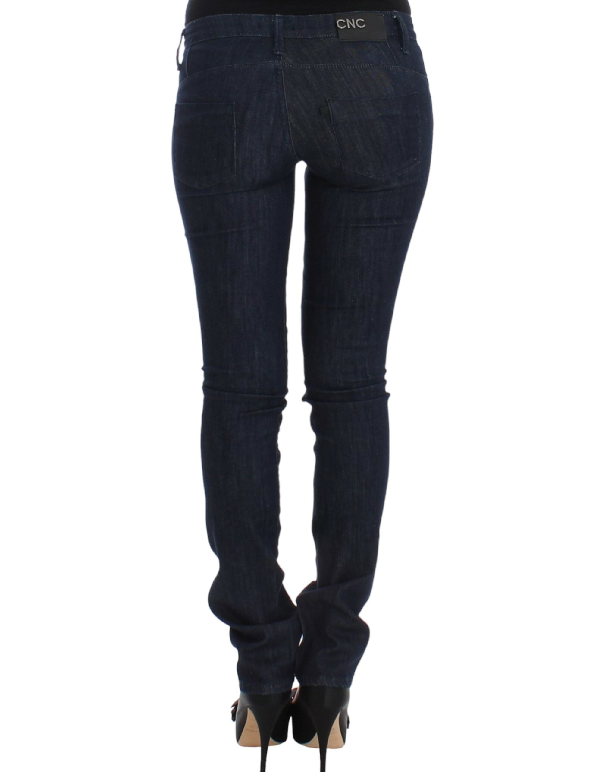 Costume National Blue skinny leg Women's jeans
