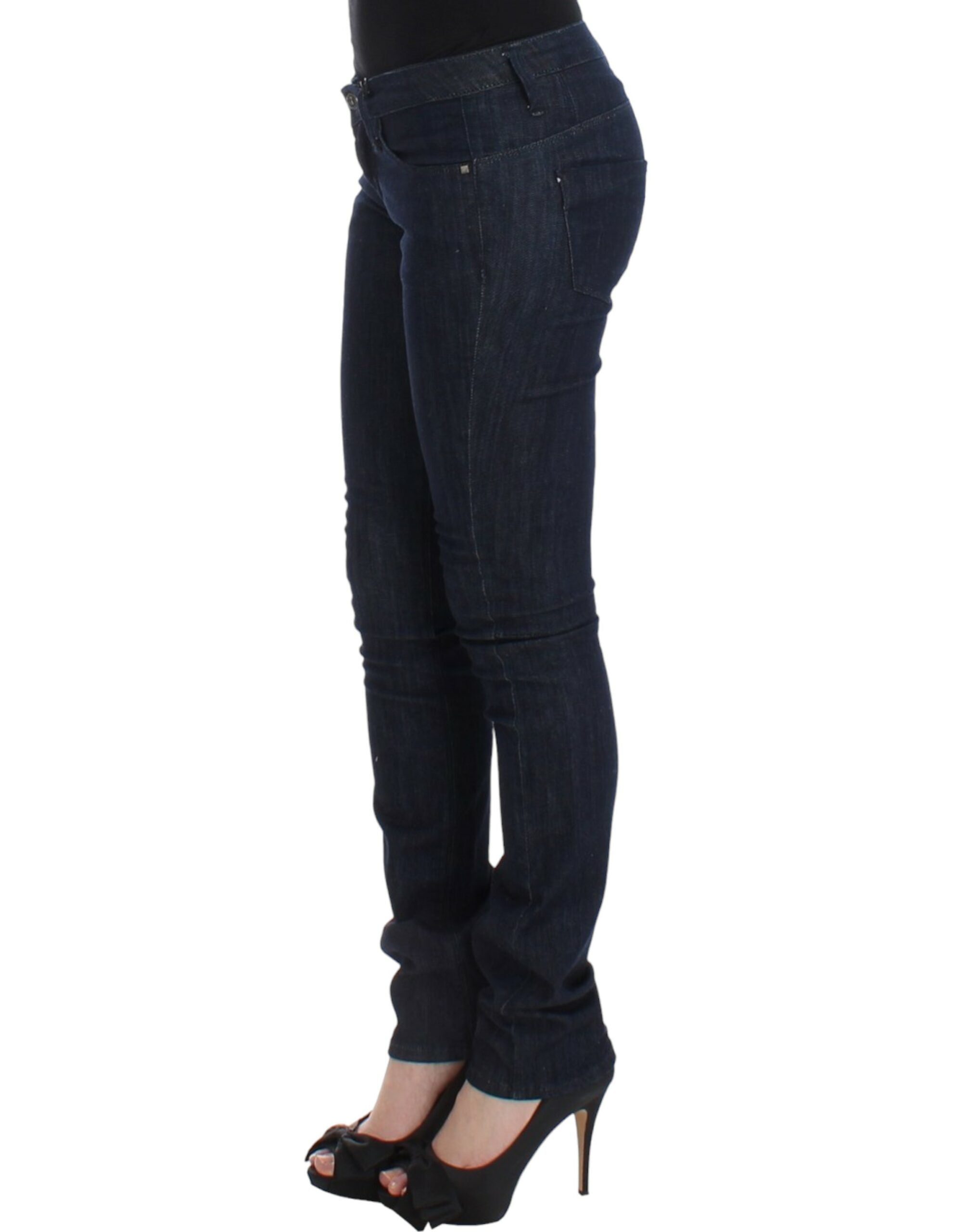 Costume National Blue skinny leg Women's jeans