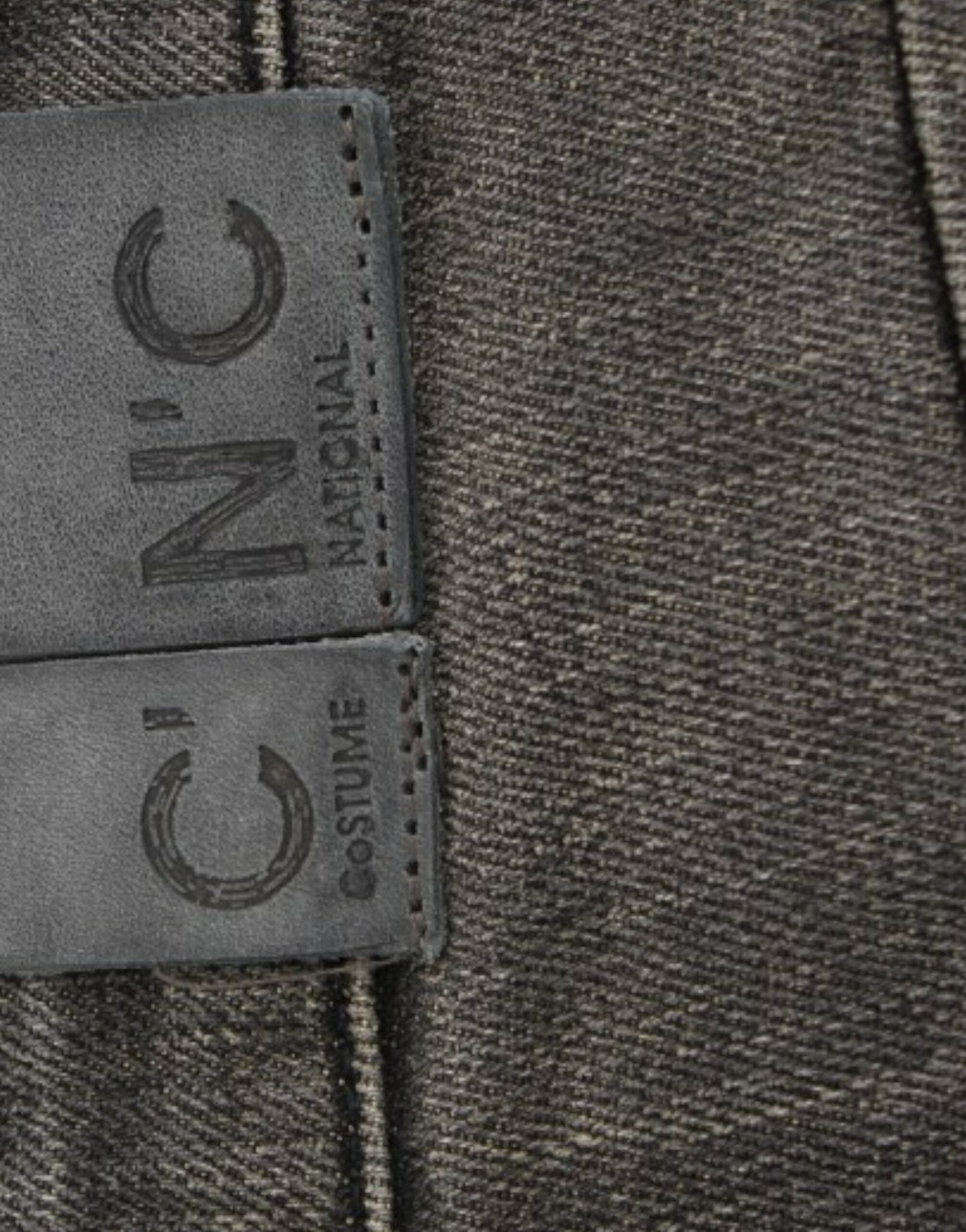 Costume National Gray distressed Women's jeans