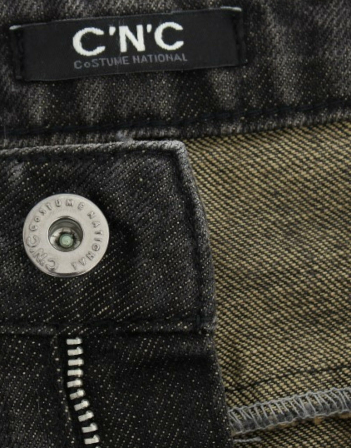 Costume National Gray distressed Women's jeans