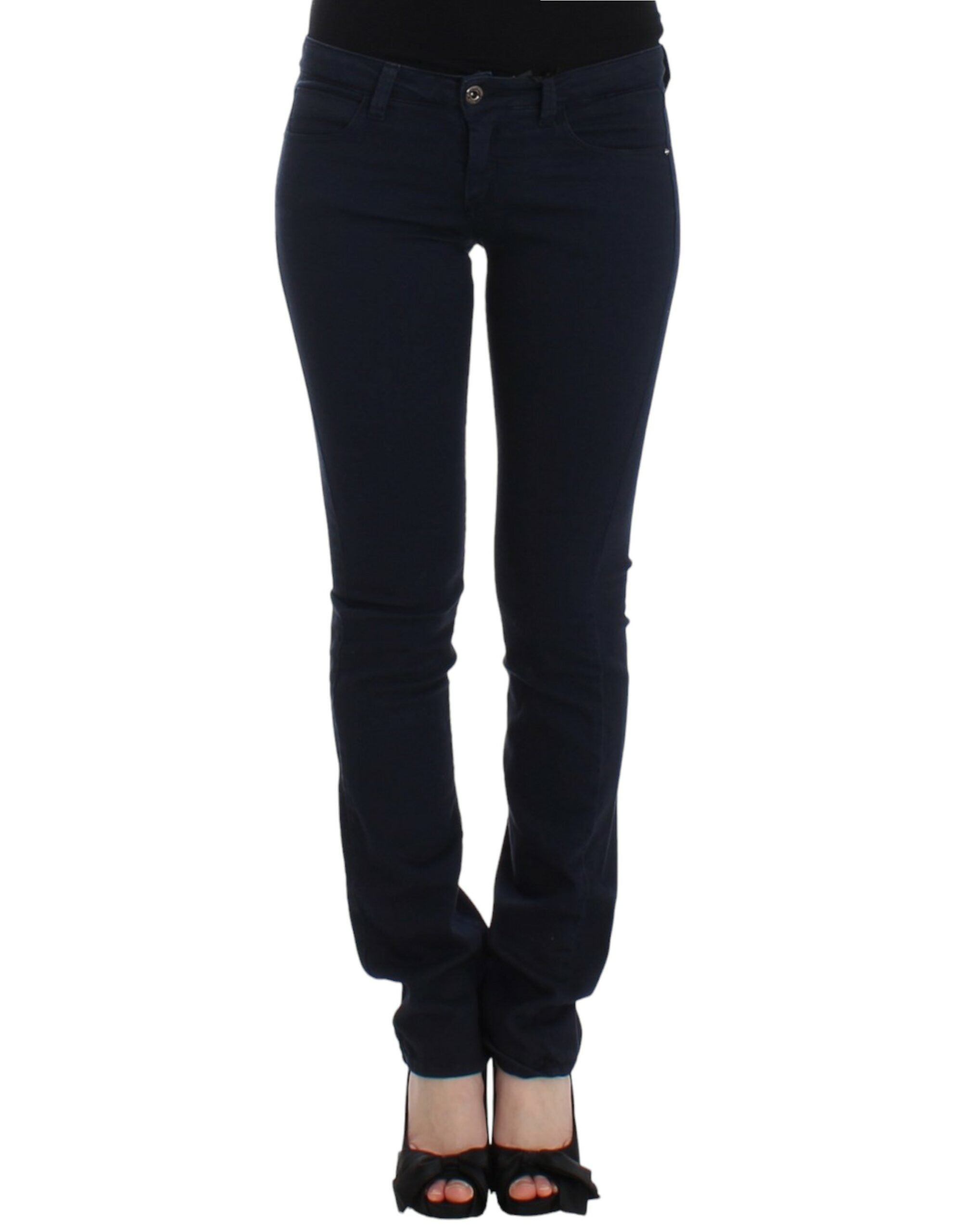 Costume National Blue straight leg Women's jeans