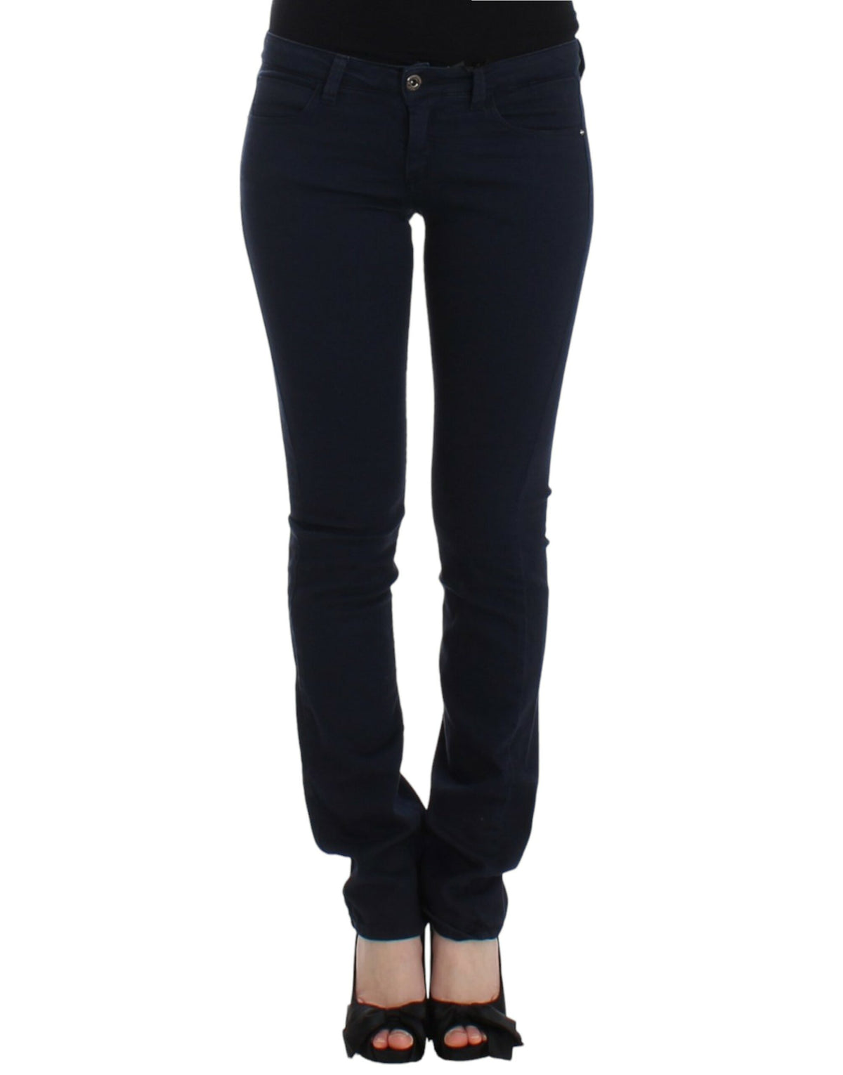 Costume National Blue straight leg Women's jeans