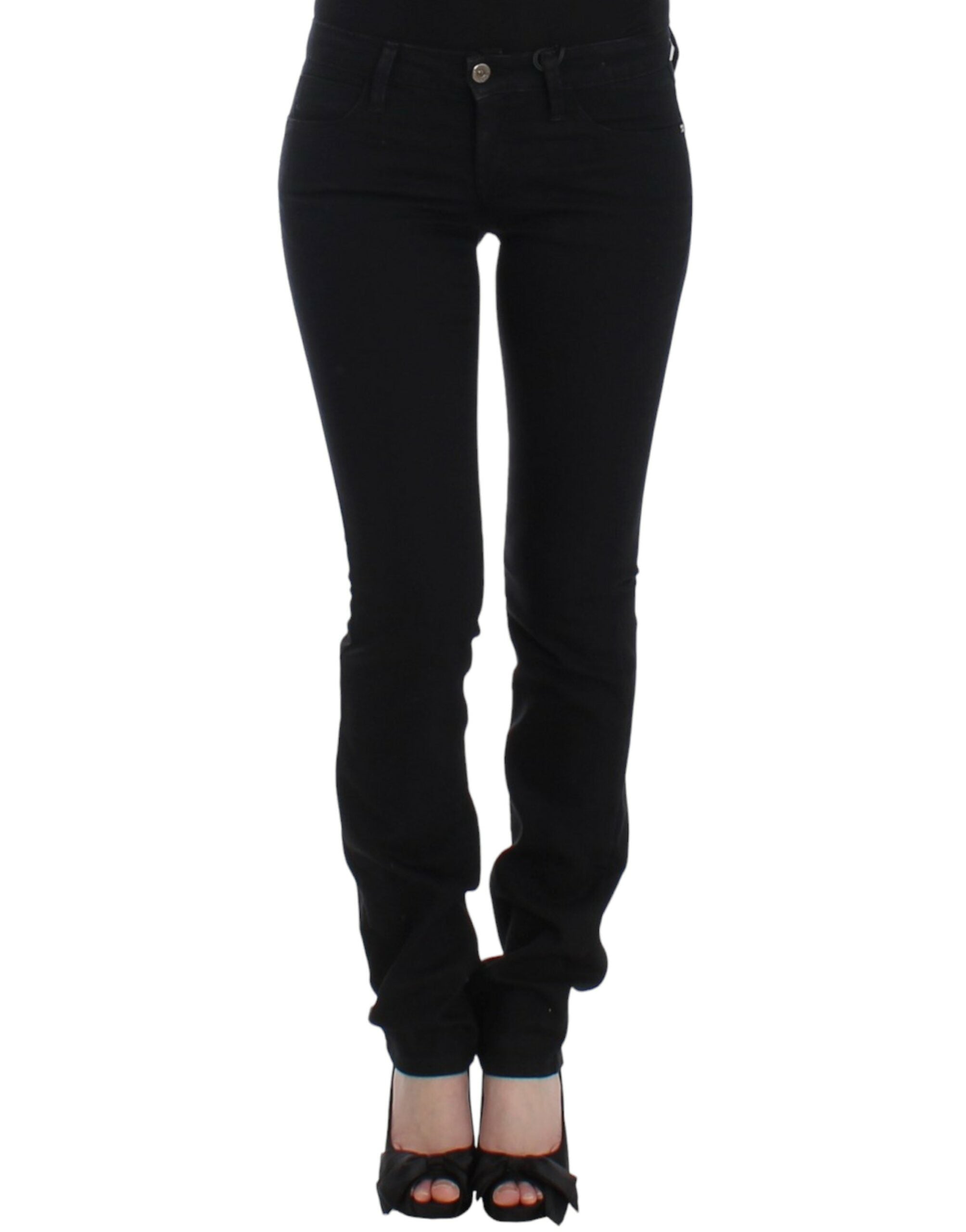 Costume National Black straight leg Women's jeans