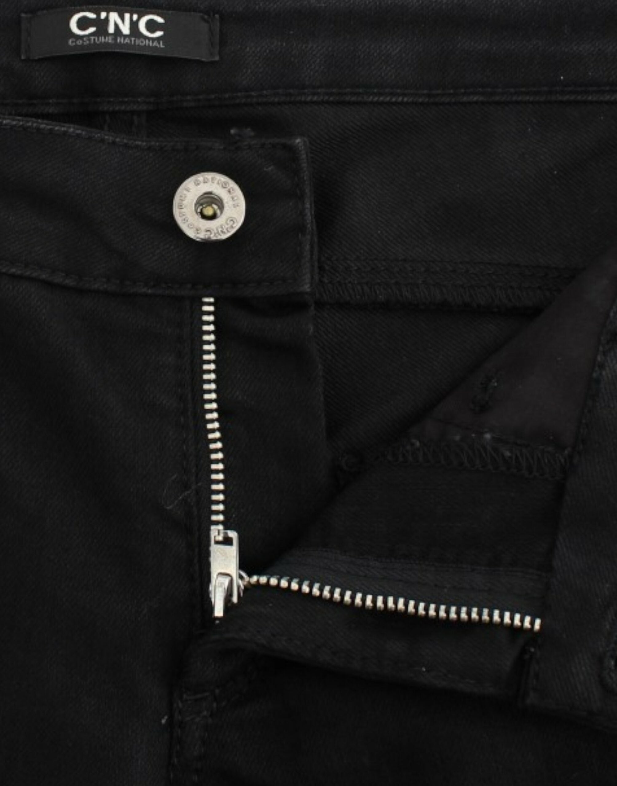 Costume National Black straight leg Women's jeans