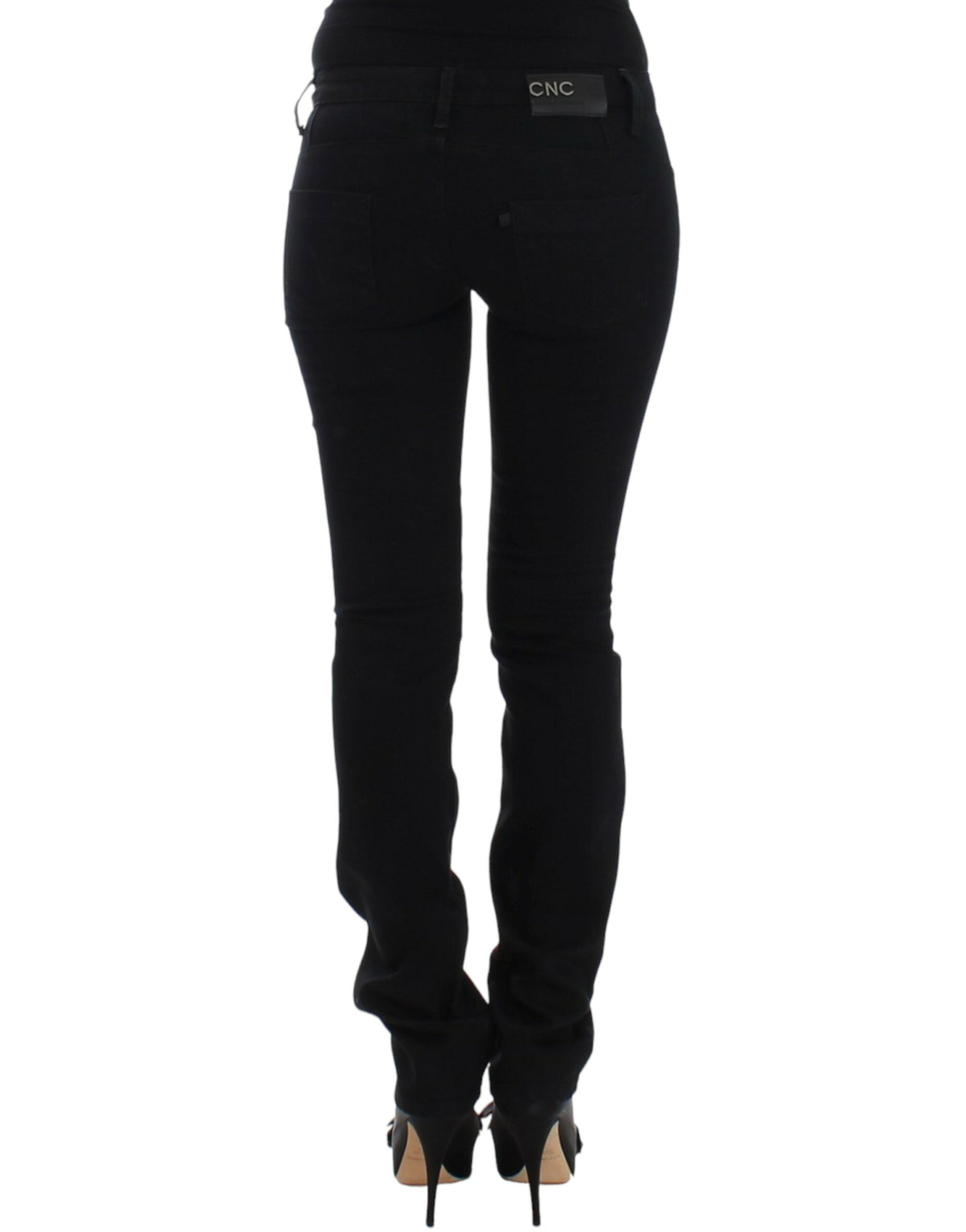 Costume National Black straight leg Women's jeans