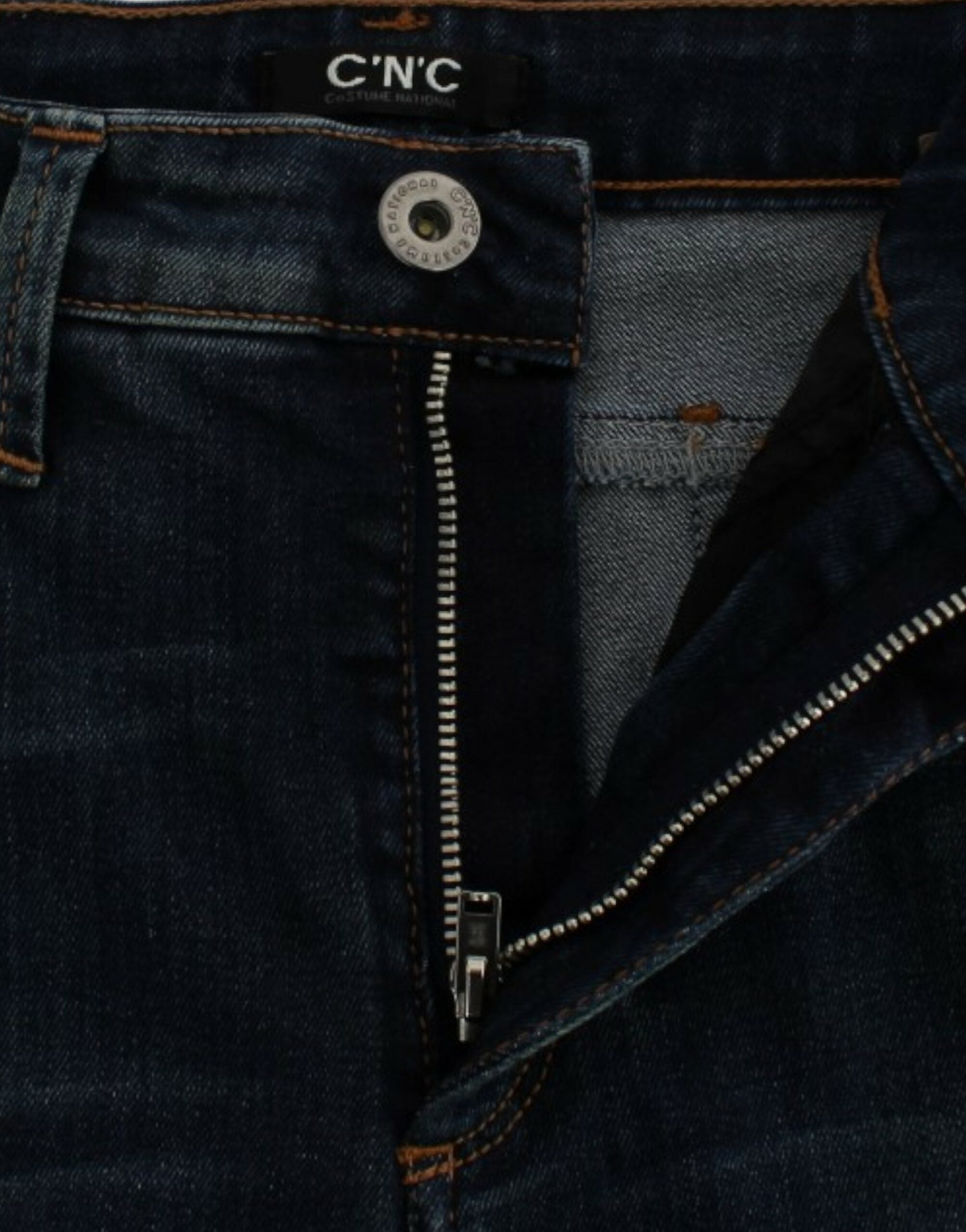 Costume National Blue straight leg Women's jeans