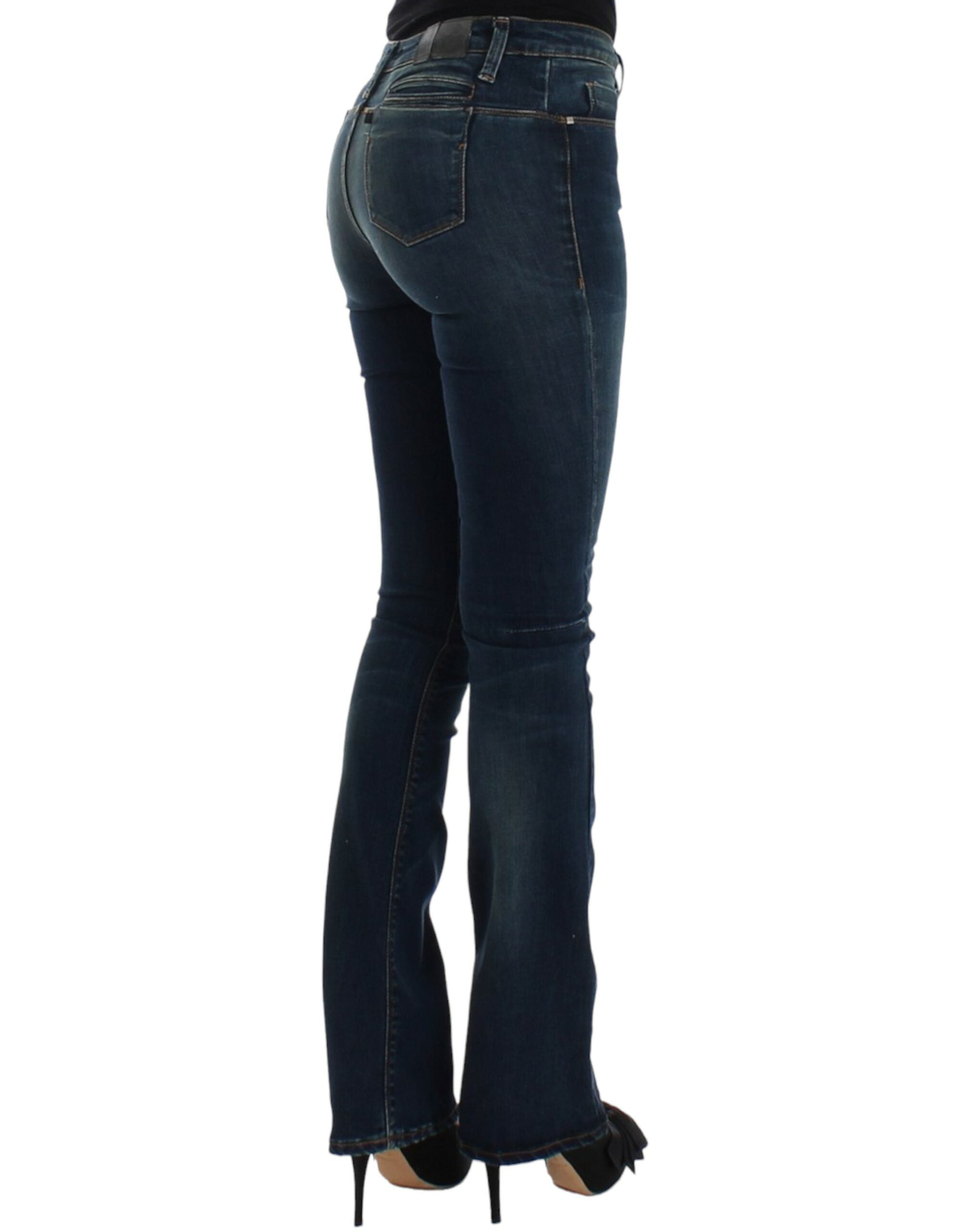 Costume National Blue straight leg Women's jeans