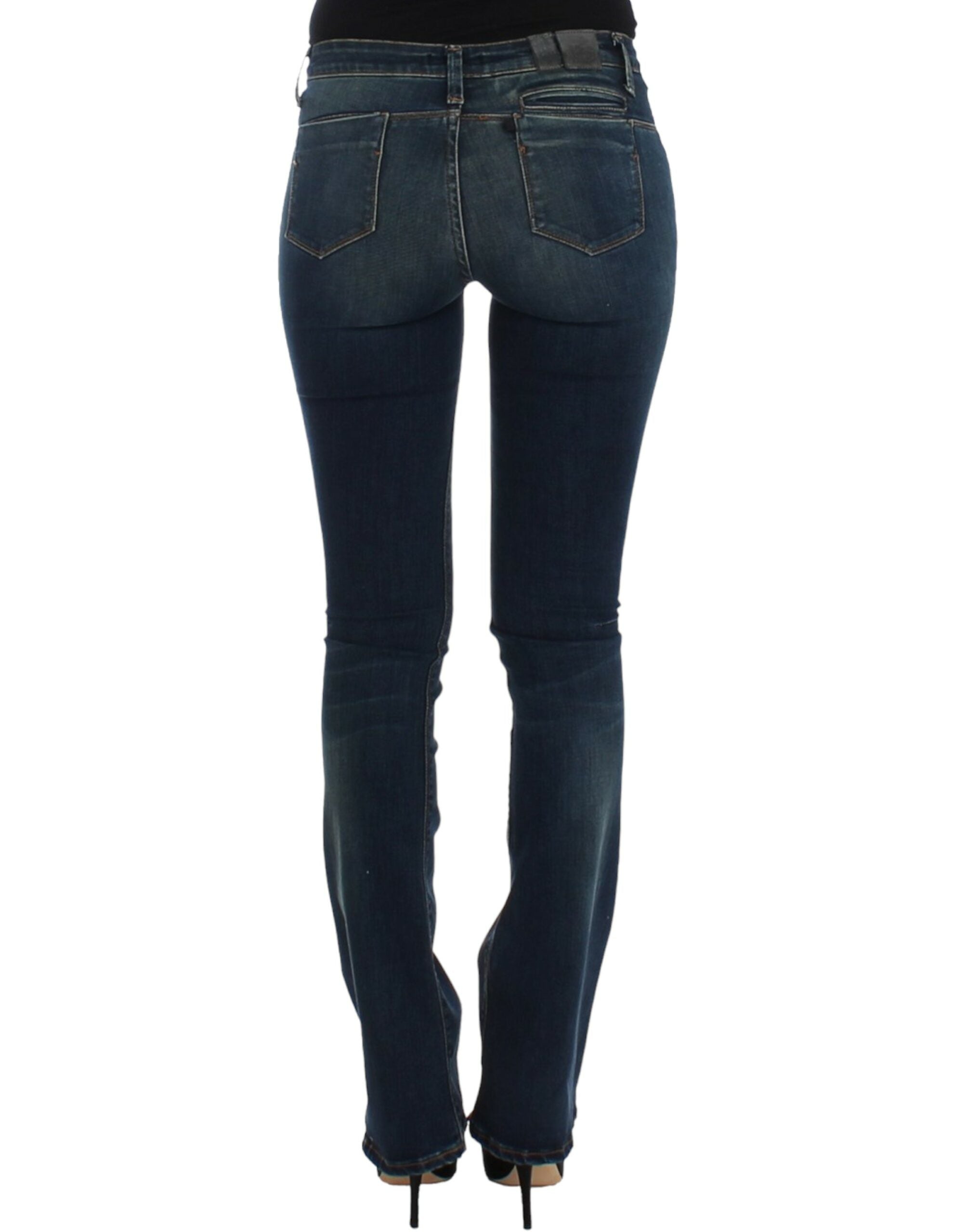 Costume National Blue straight leg Women's jeans
