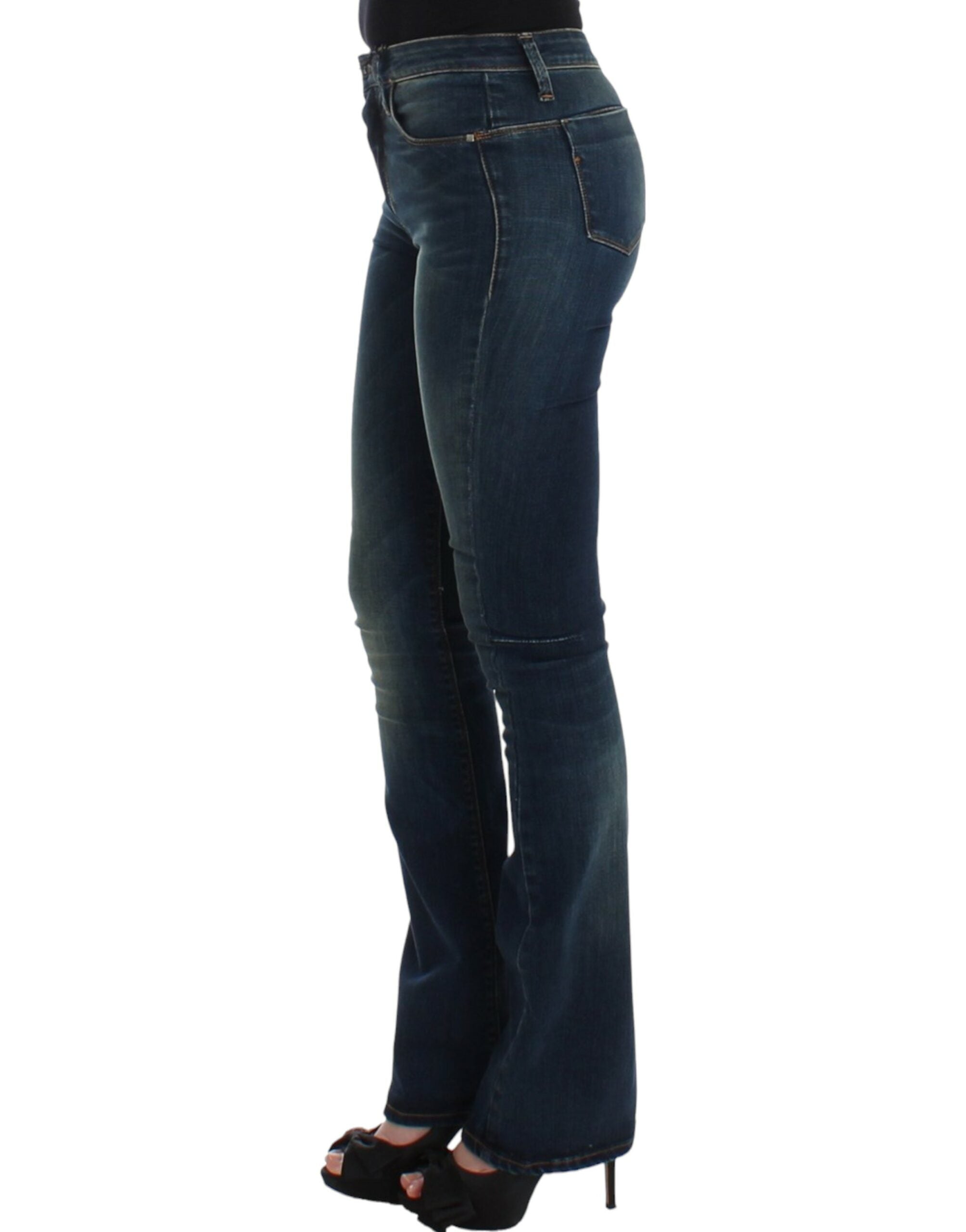 Costume National Blue straight leg Women's jeans