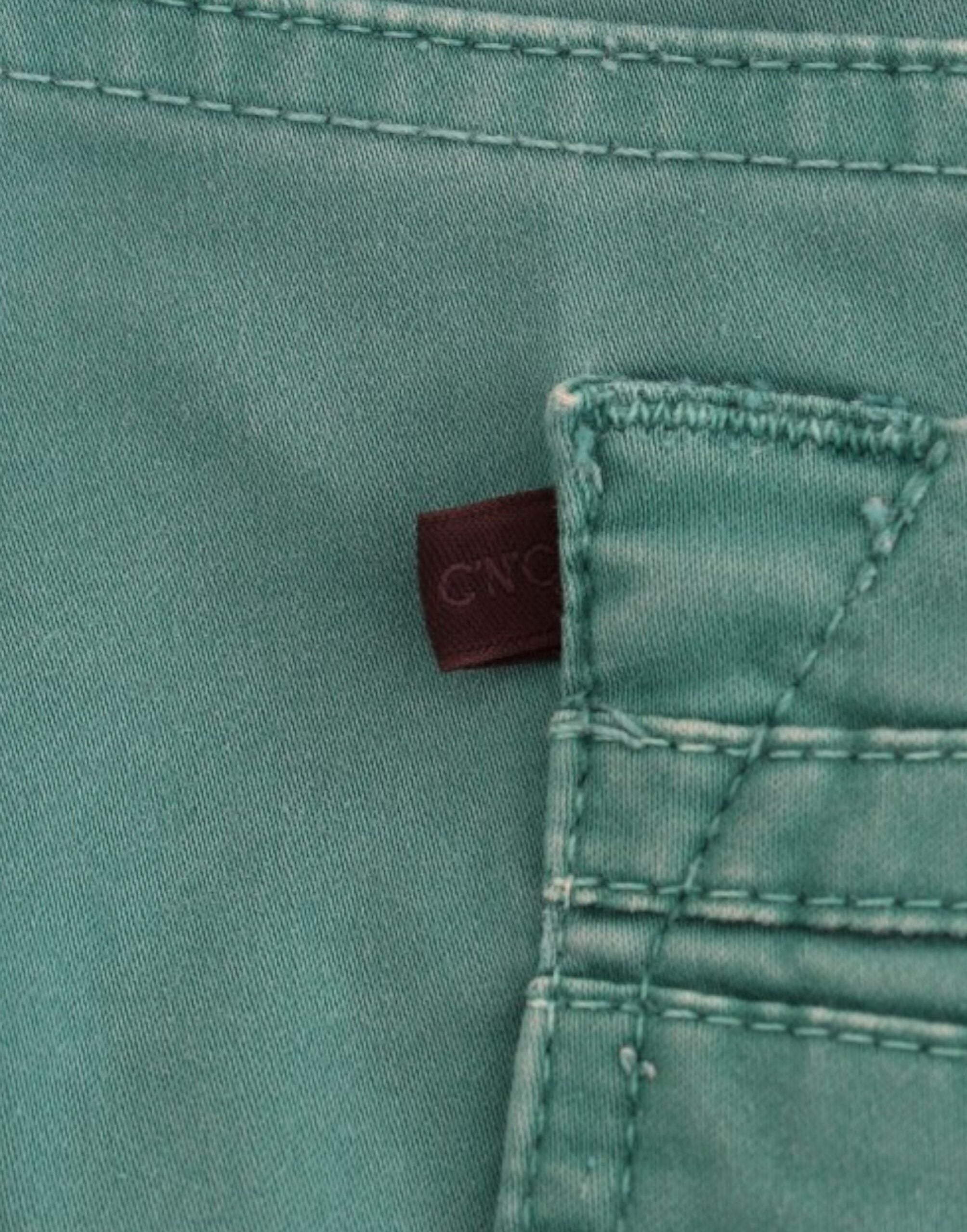 Costume National Green straight leg Women's jeans