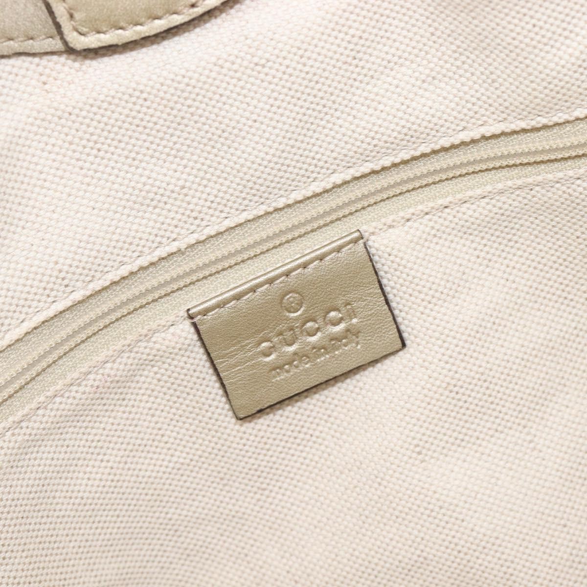 Gucci Sukey Guccissima Leather Gold Canvas Tote Bag Bag (Pre-Owned)