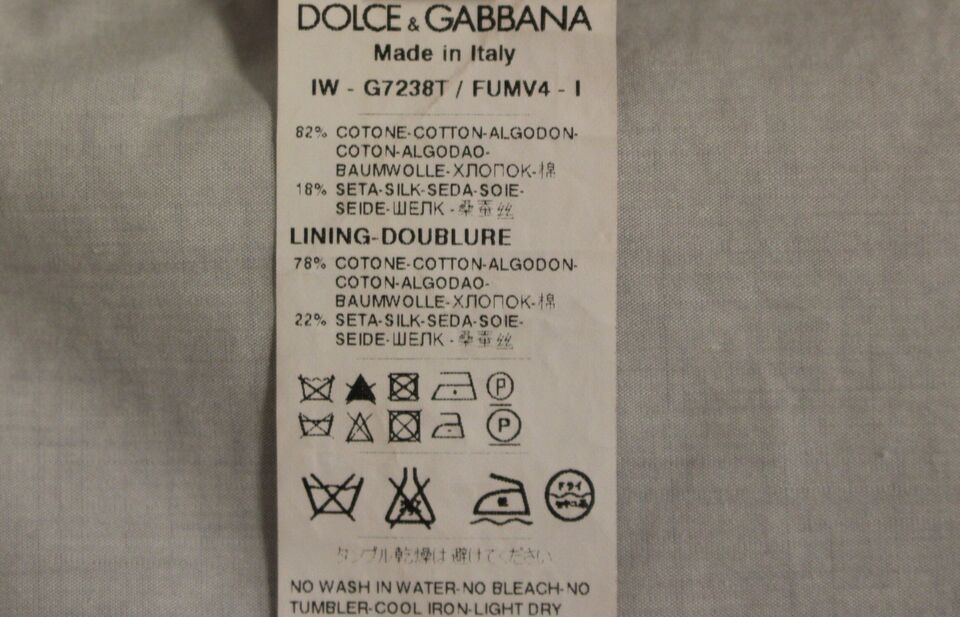 Dolce & Gabbana Beige Silk Blend Dress Formal Vest Men's Gilet