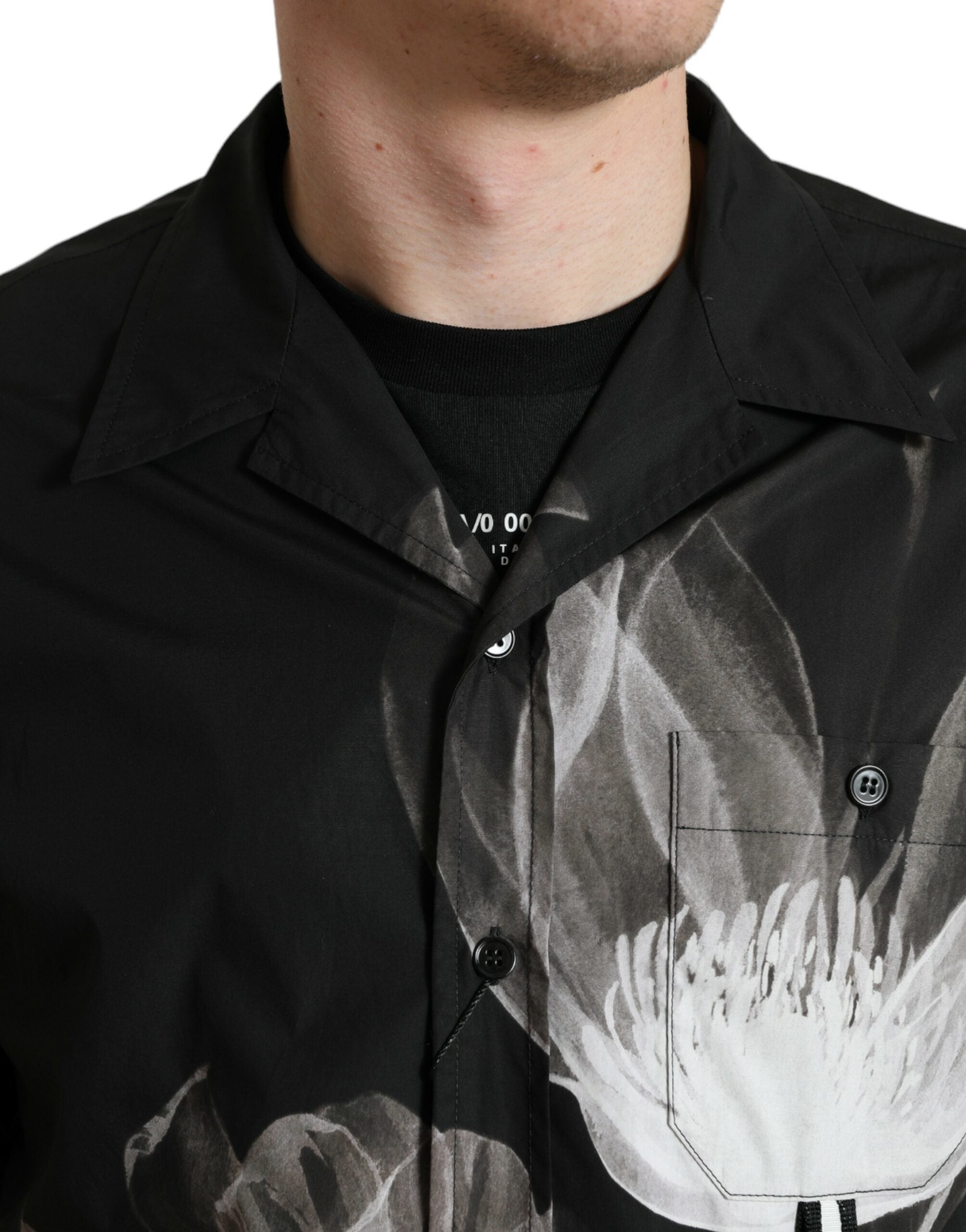 Dolce & Gabbana Floral Elegance Button Down Men's Shirt