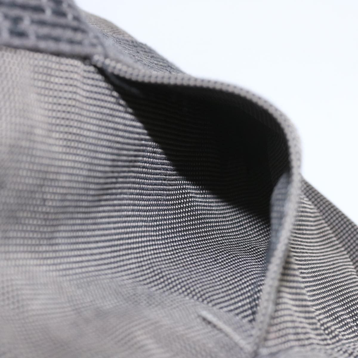 Hermes Fourre-Tout Herline Canvas Gray Canvas Tote Bag Bag (Pre-Owned)