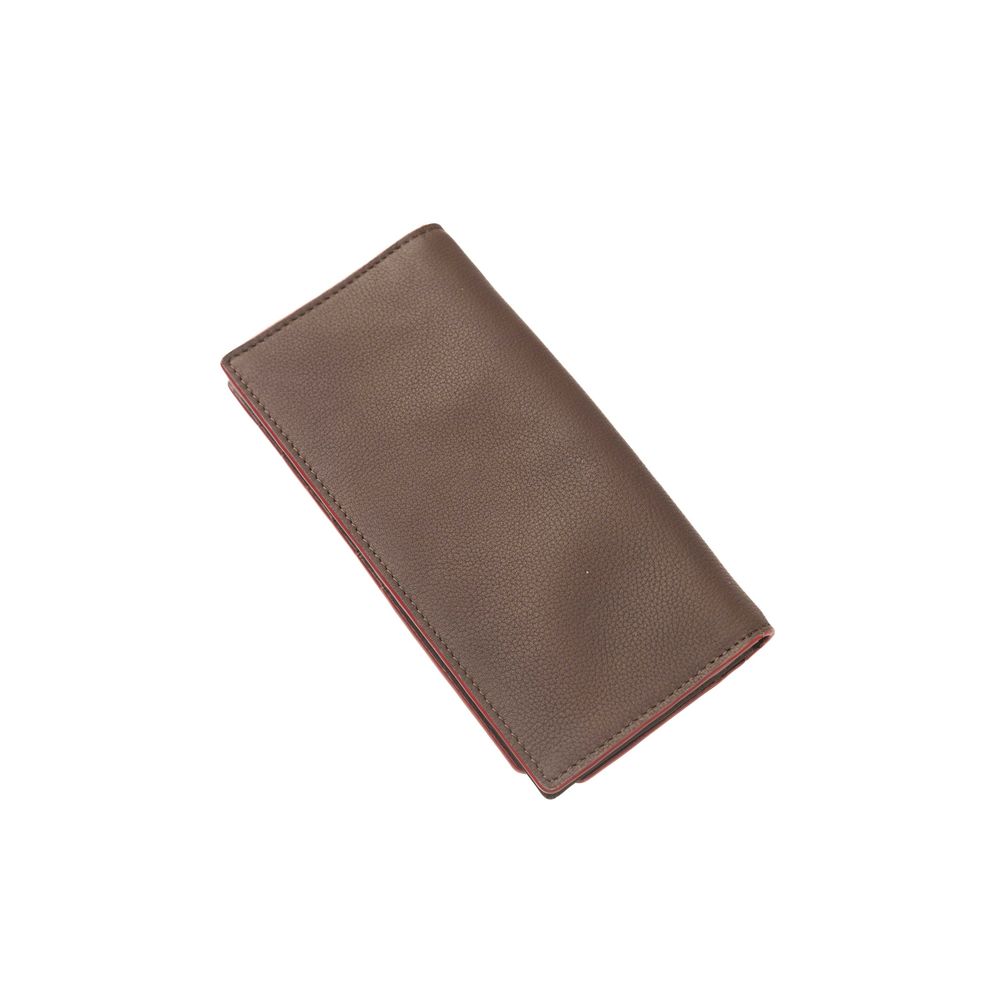 Cerruti 1881 Brown Calfskin Men Men's Wallet