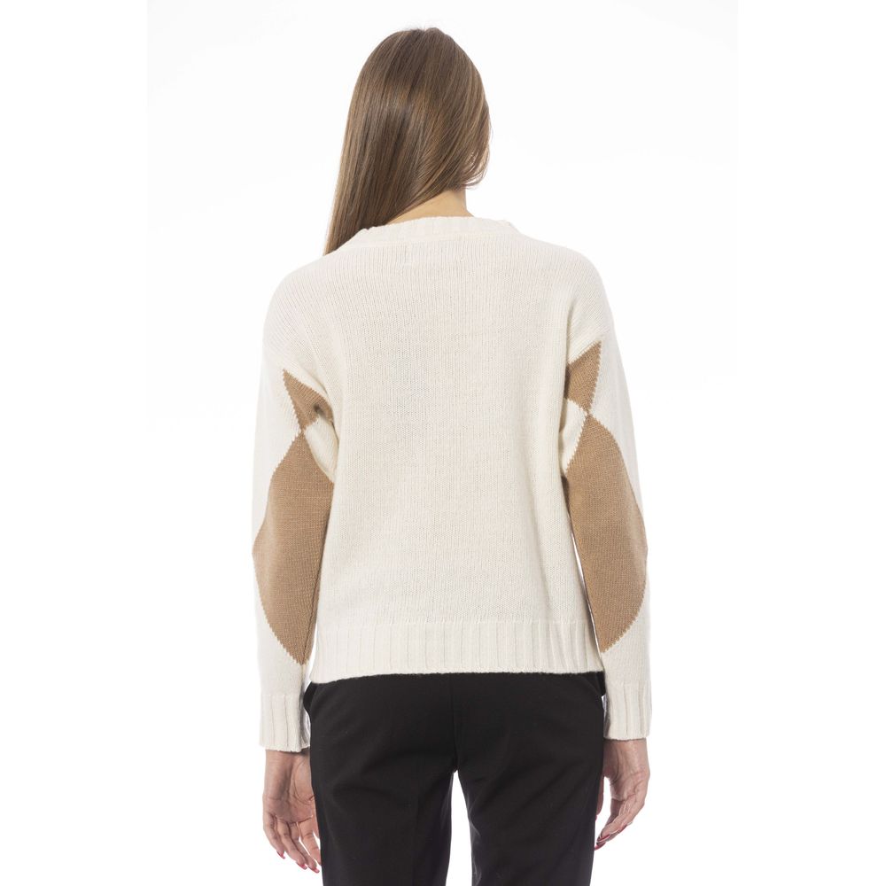 Baldinini Trend Beige Wool Women Women's Sweater