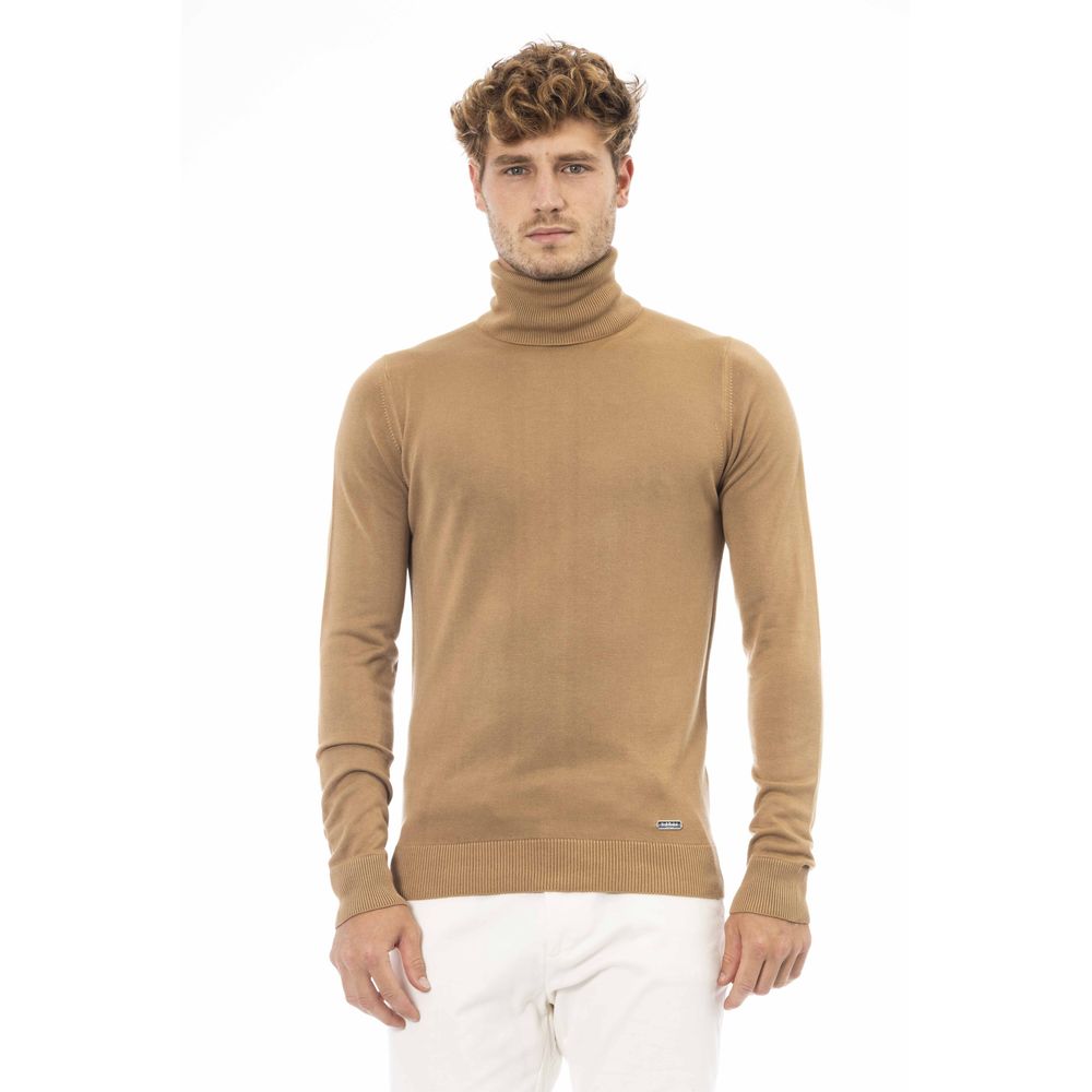 Baldinini Trend Beige Modal Men Men's Sweater