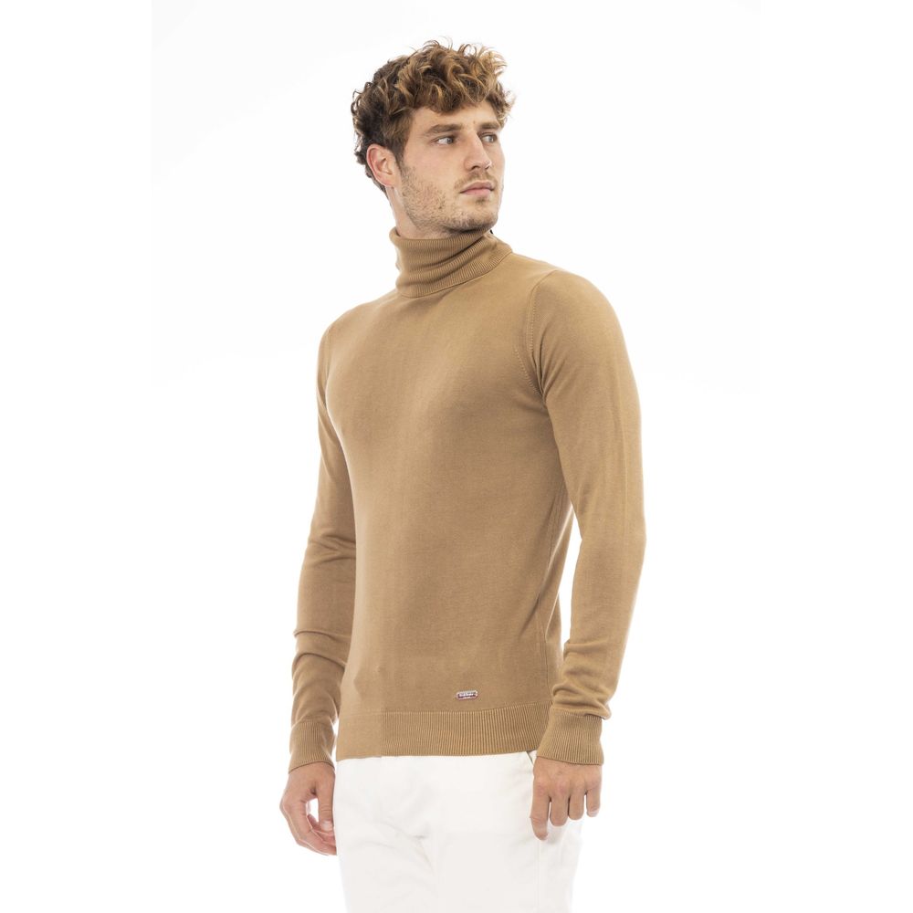 Baldinini Trend Beige Modal Men Men's Sweater
