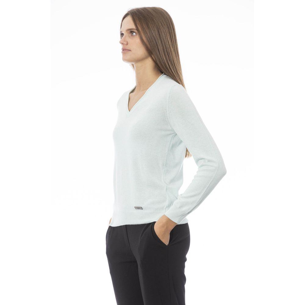 Baldinini Trend Light Blue Cashmere Women Women's Sweater