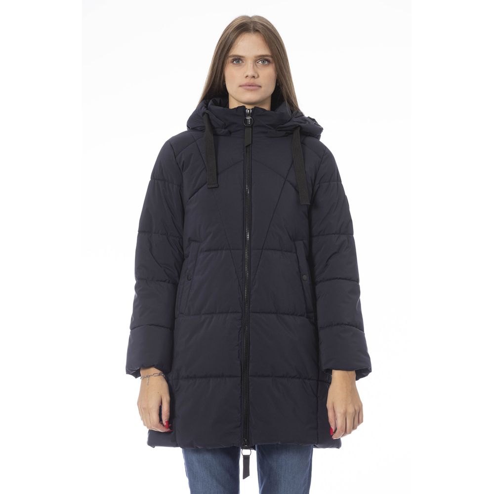 Baldinini Trend Blue Polyester Women Women's Jacket