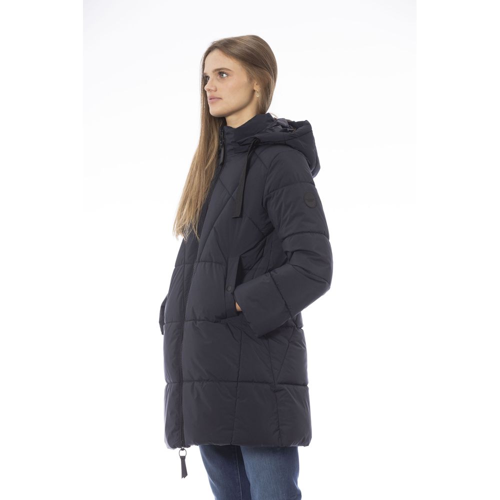 Baldinini Trend Blue Polyester Women Women's Jacket