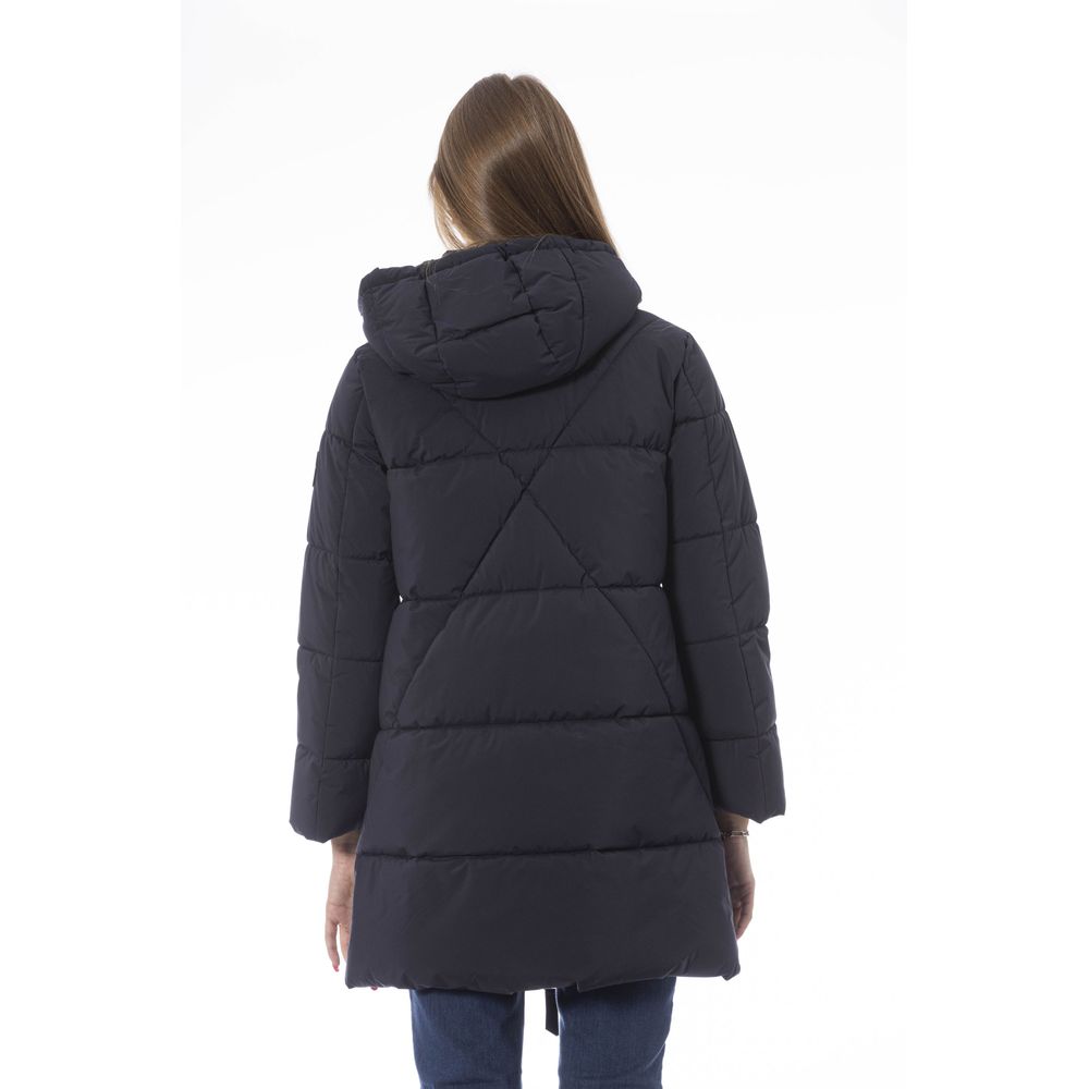 Baldinini Trend Blue Polyester Women Women's Jacket