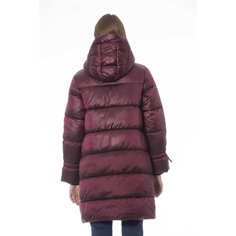 Baldinini Trend Burgundy Nylon Women Women's Coat