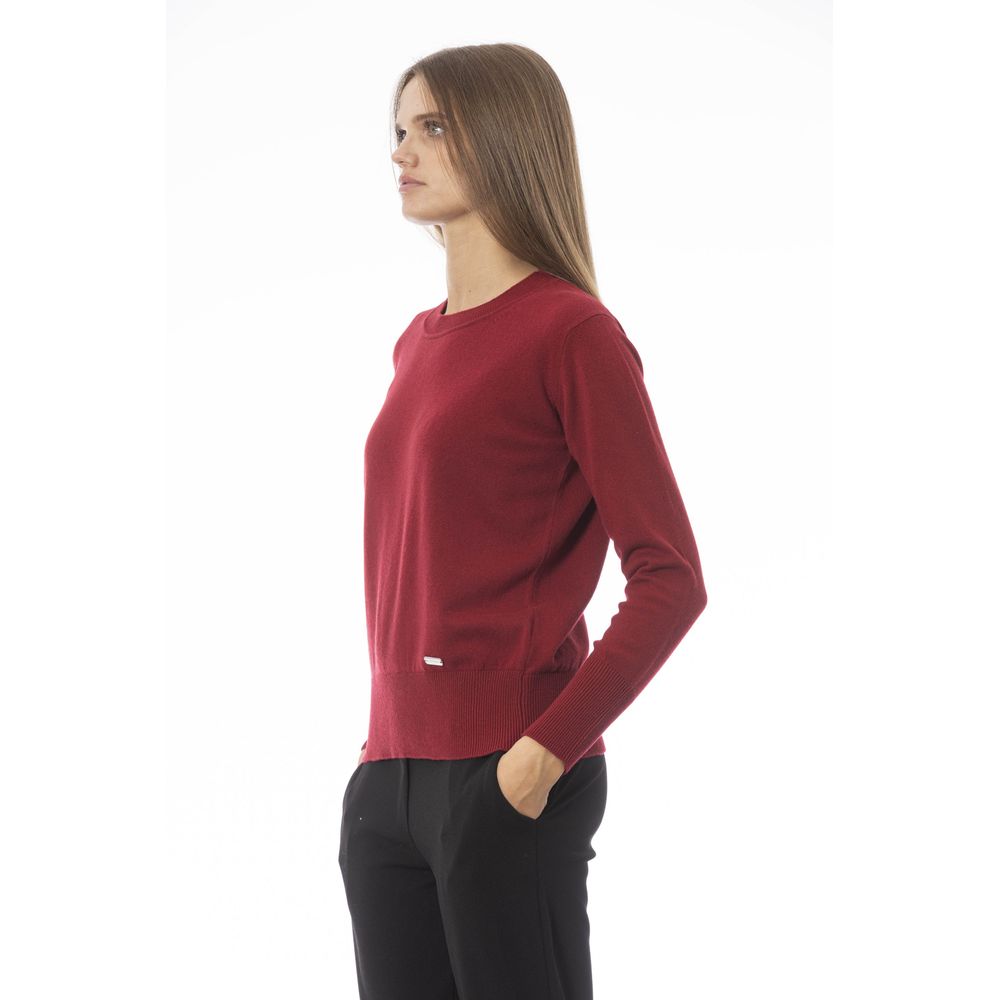 Baldinini Trend Red Wool Women Women's Sweater
