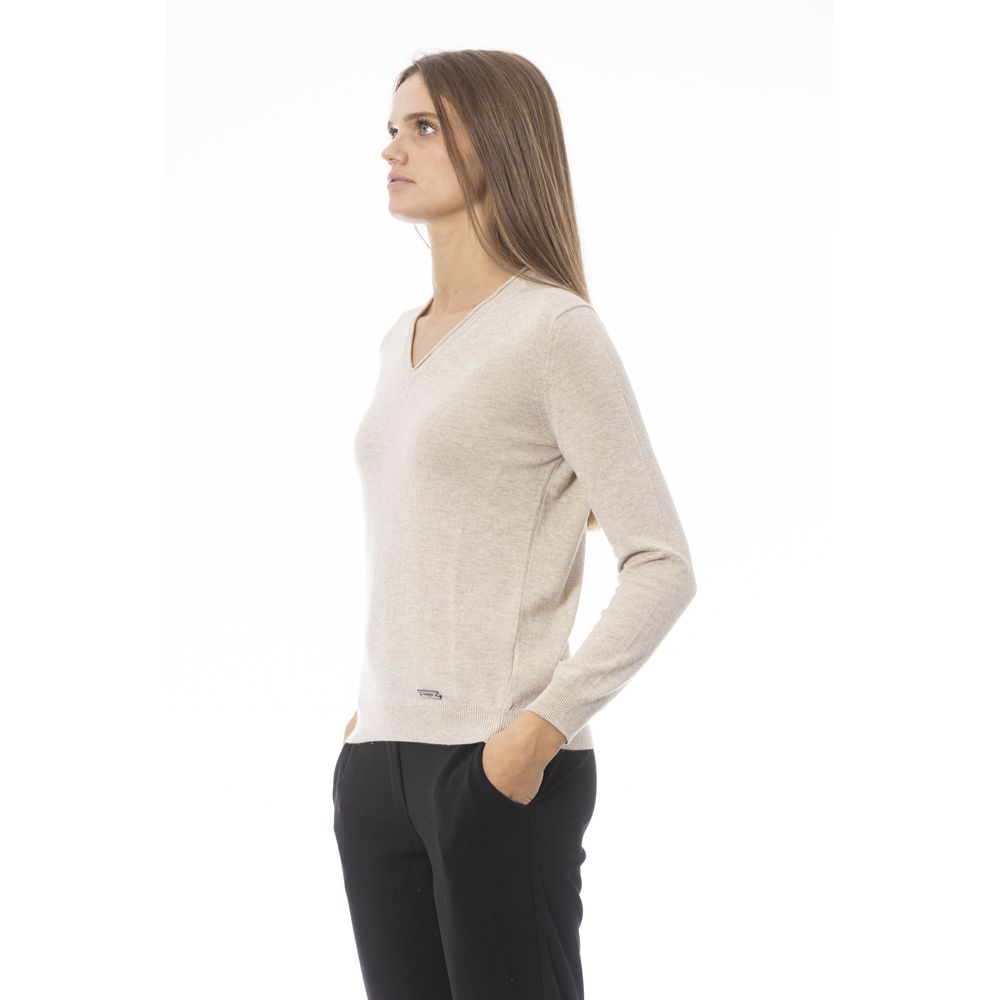 Baldinini Trend Beige Polyamide Women Women's Sweater