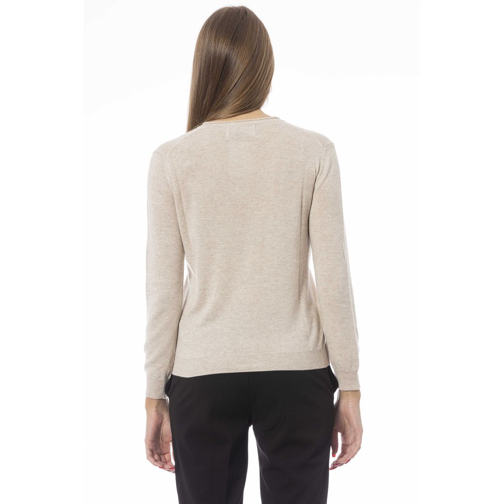 Baldinini Trend Beige Polyamide Women Women's Sweater