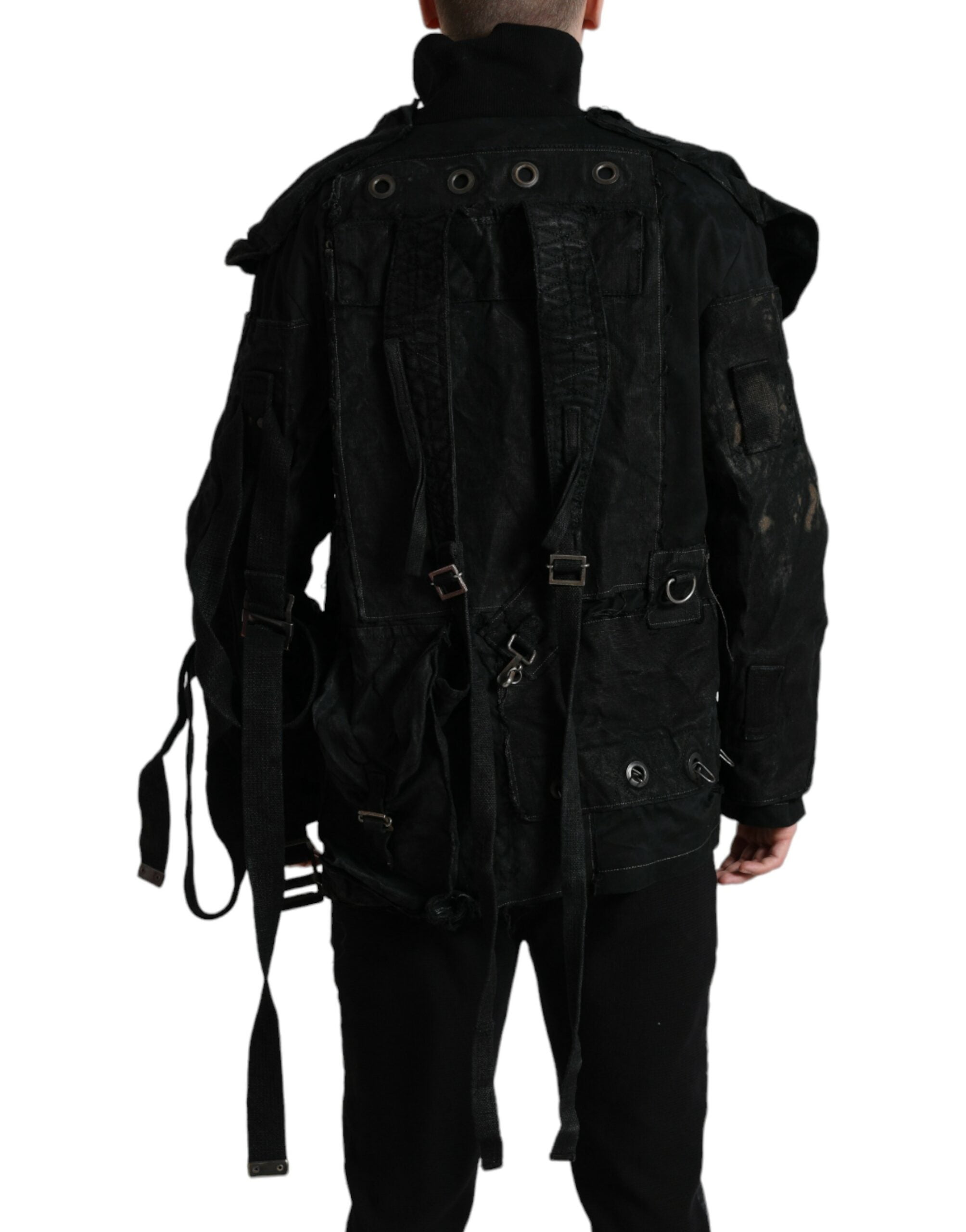 Dolce & Gabbana Stunning Patchwork Denim Men's Jacket