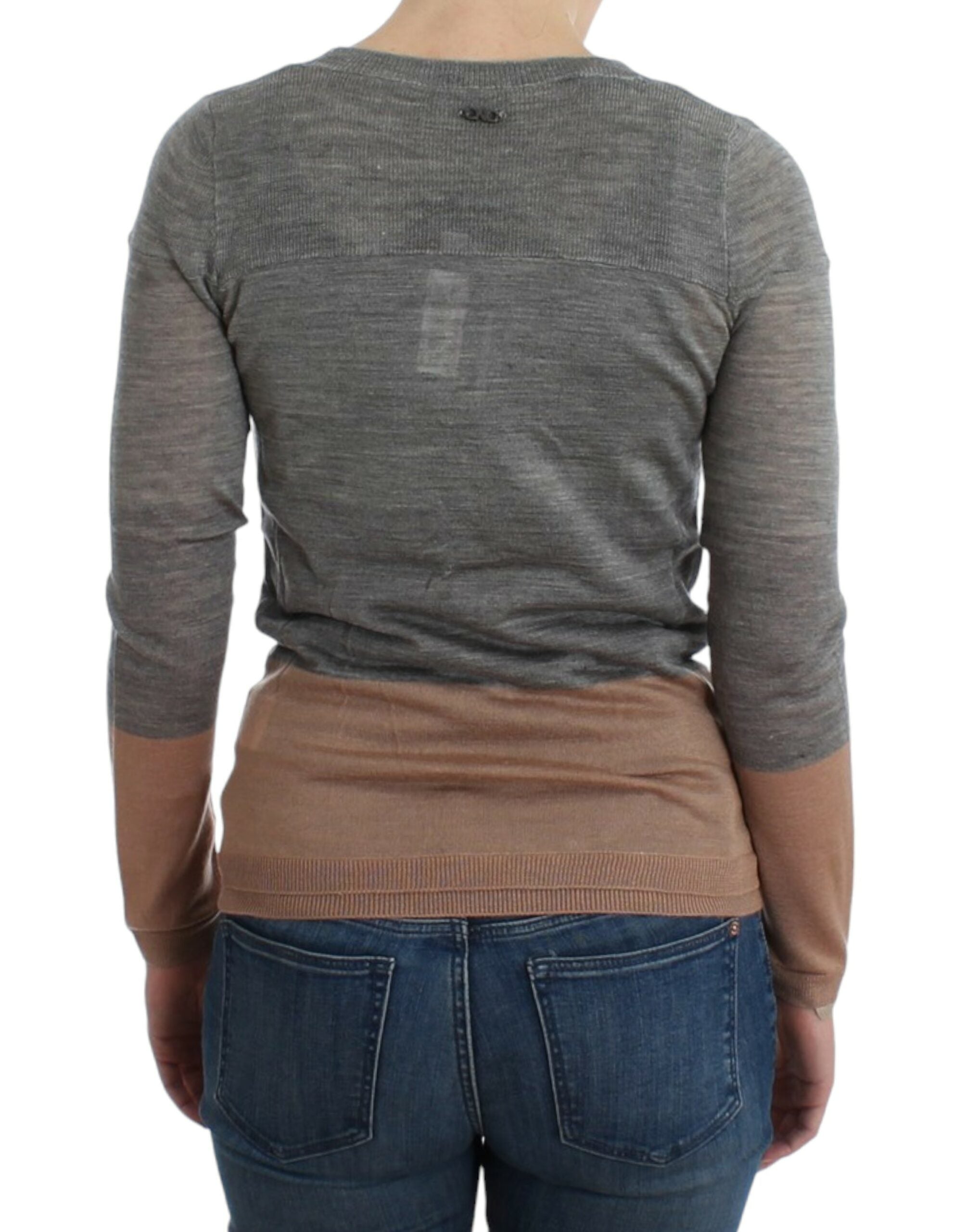 Costume National Gray lightweight Women's cardigan