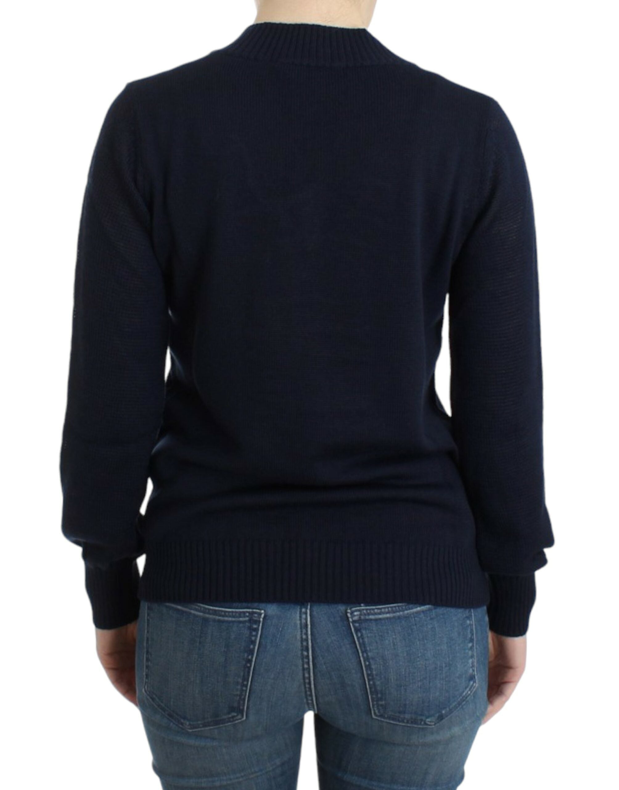 Costume National Elegant V-Neck Lightweight Women's Sweater