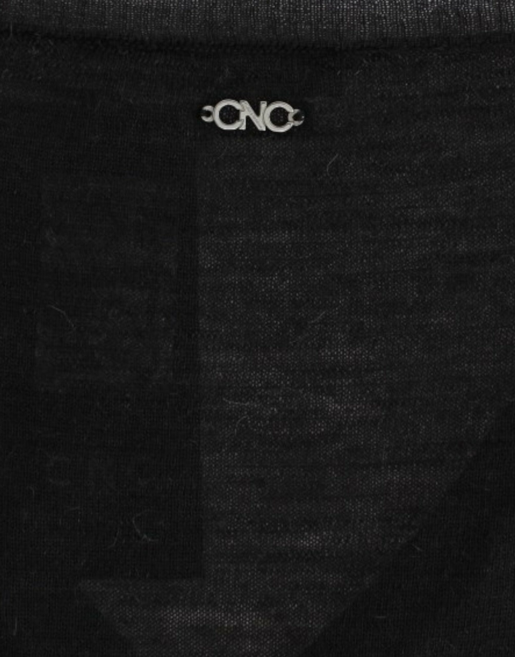 Costume National Black V-neck lightweight Women's sweater