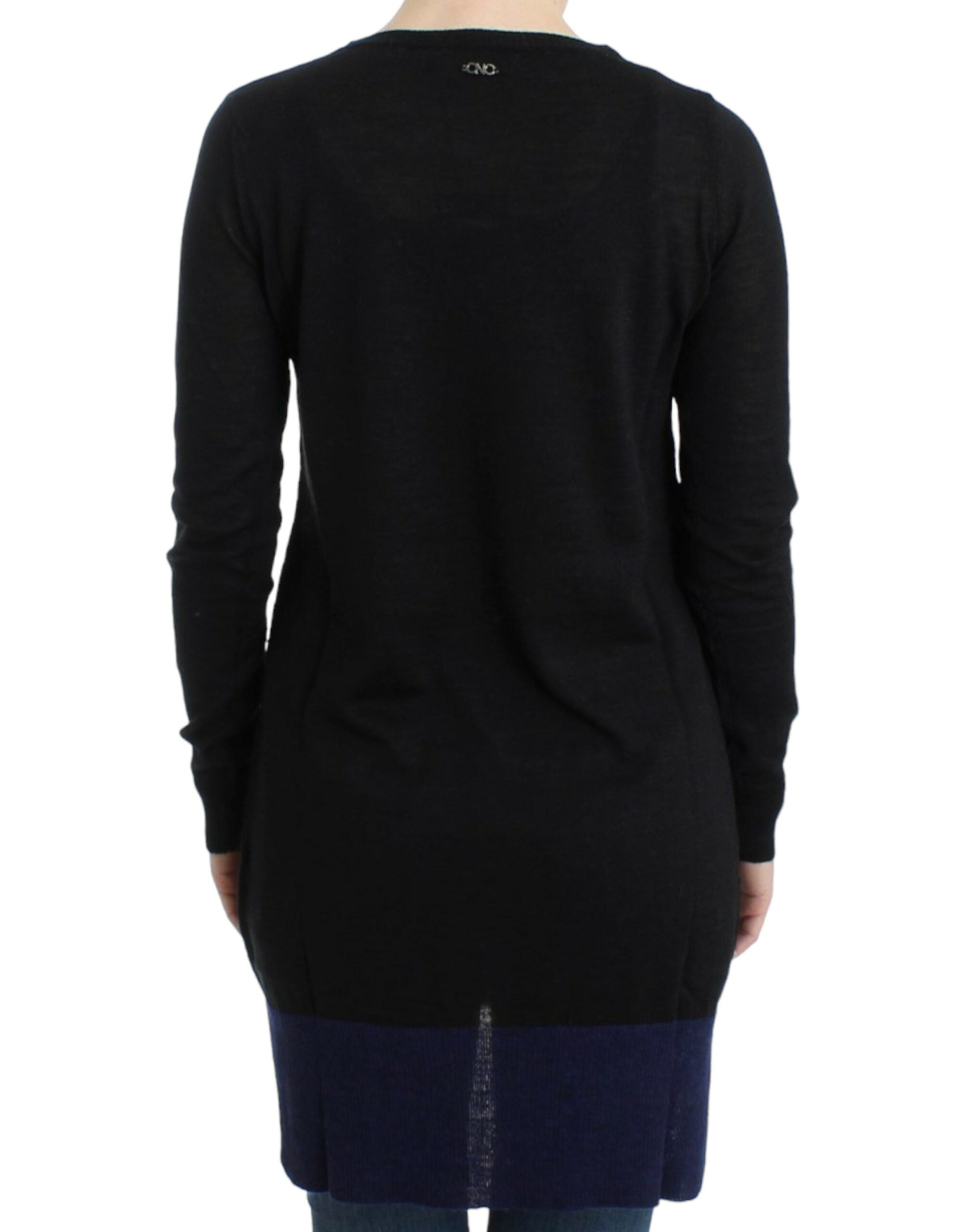 Costume National Black V-neck lightweight Women's sweater