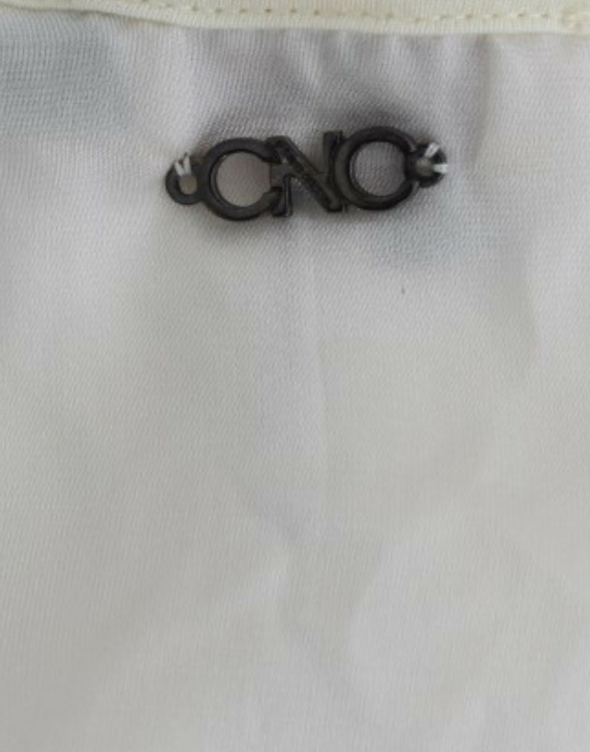 Costume National White modal tube Women's dress