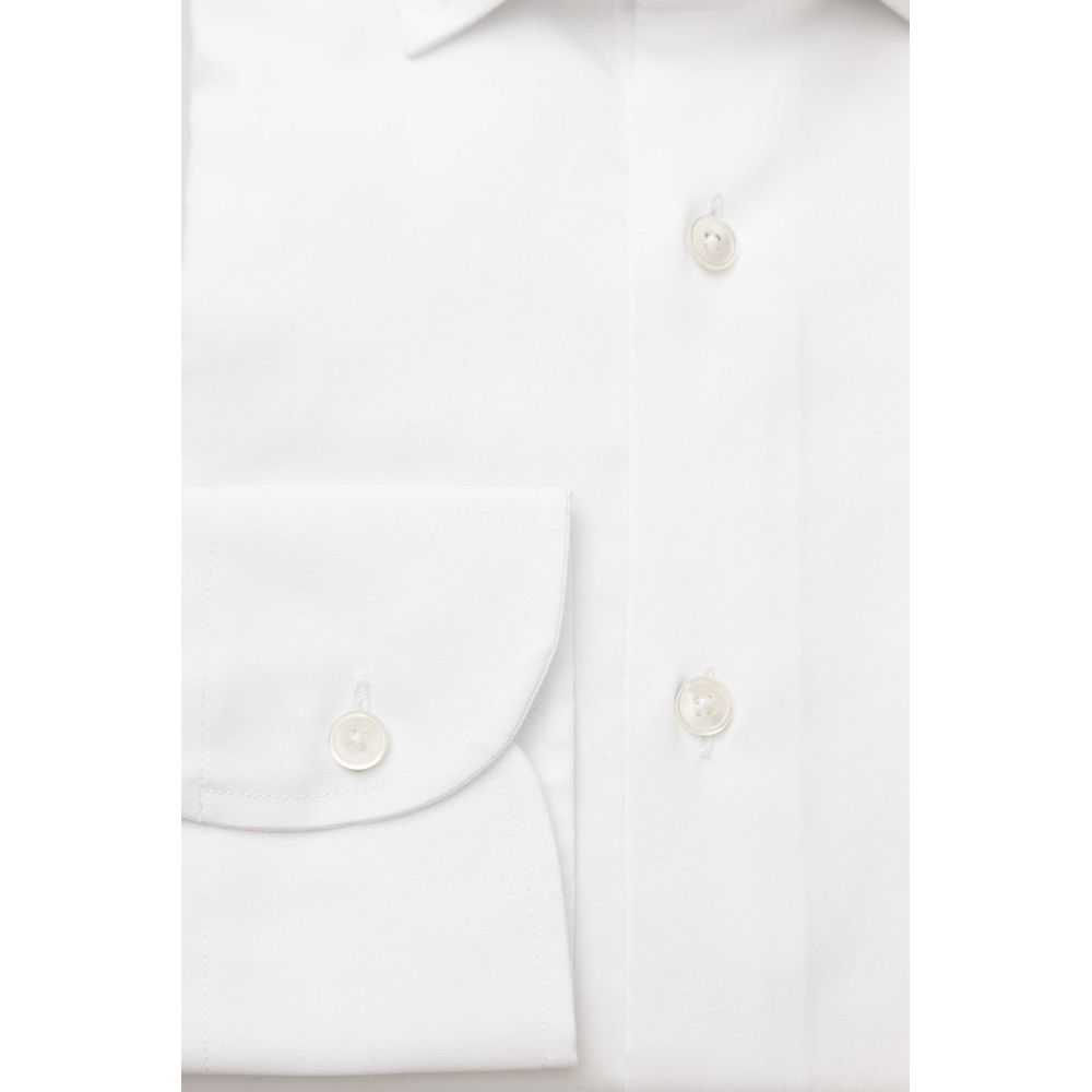Bagutta White Cotton Men's Men's Shirt