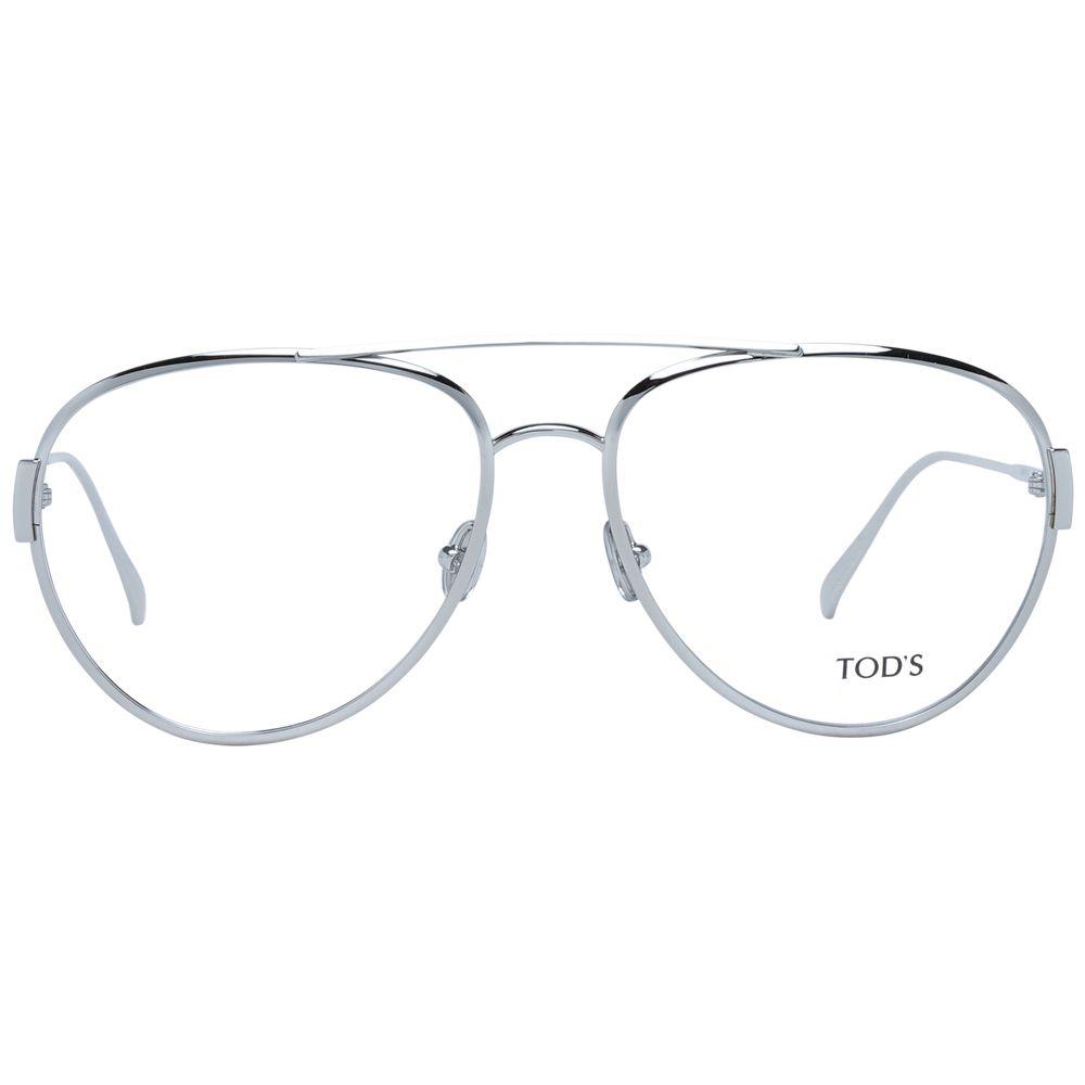Tod's Silver Metal Glasses Women's (Frames)