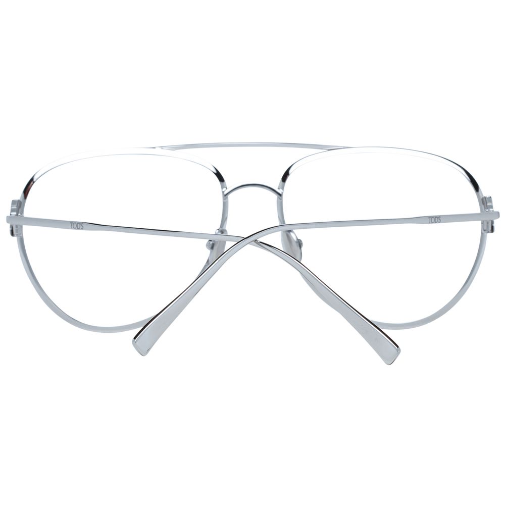 Tod's Silver Metal Glasses Women's (Frames)