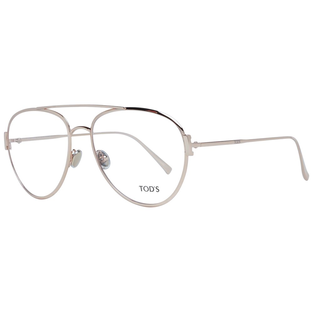 Tod's Gold Metal Glasses Women's (Frames)