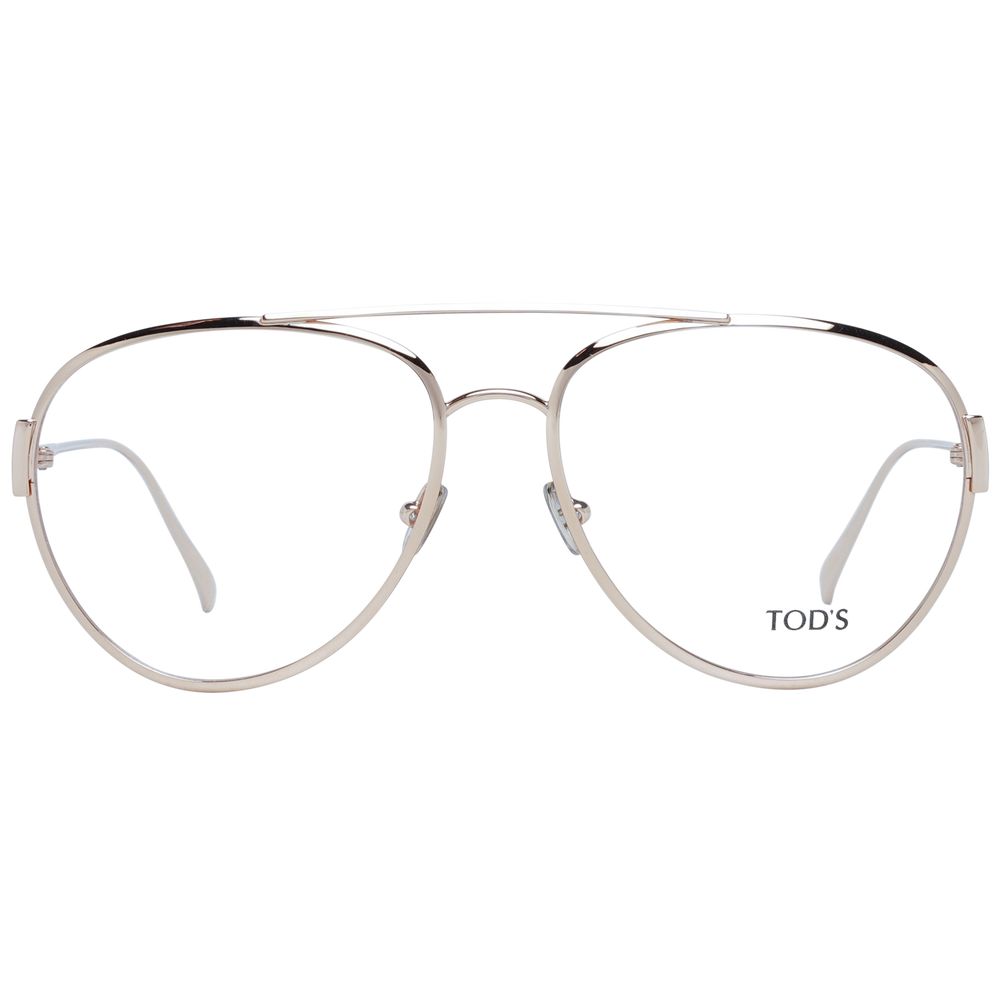 Tod's Gold Metal Glasses Women's (Frames)