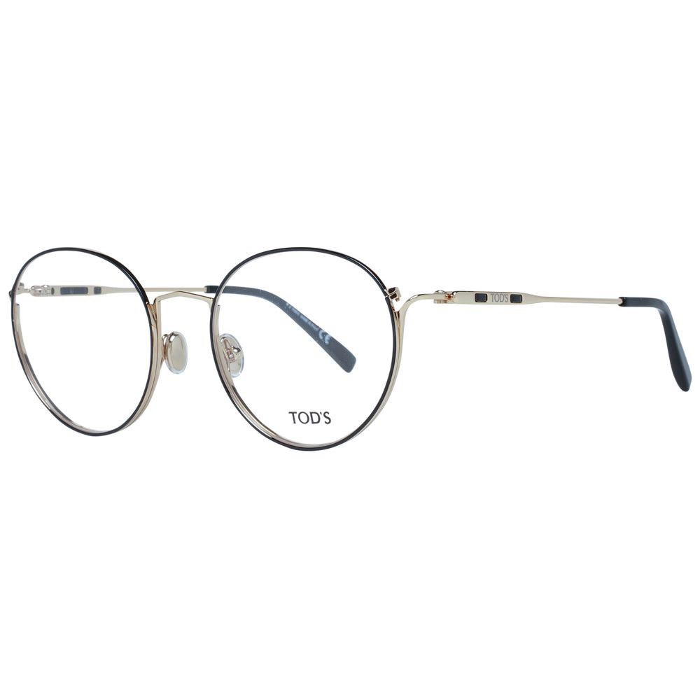 Tod's Black Metal Glasses Women's (Frames)