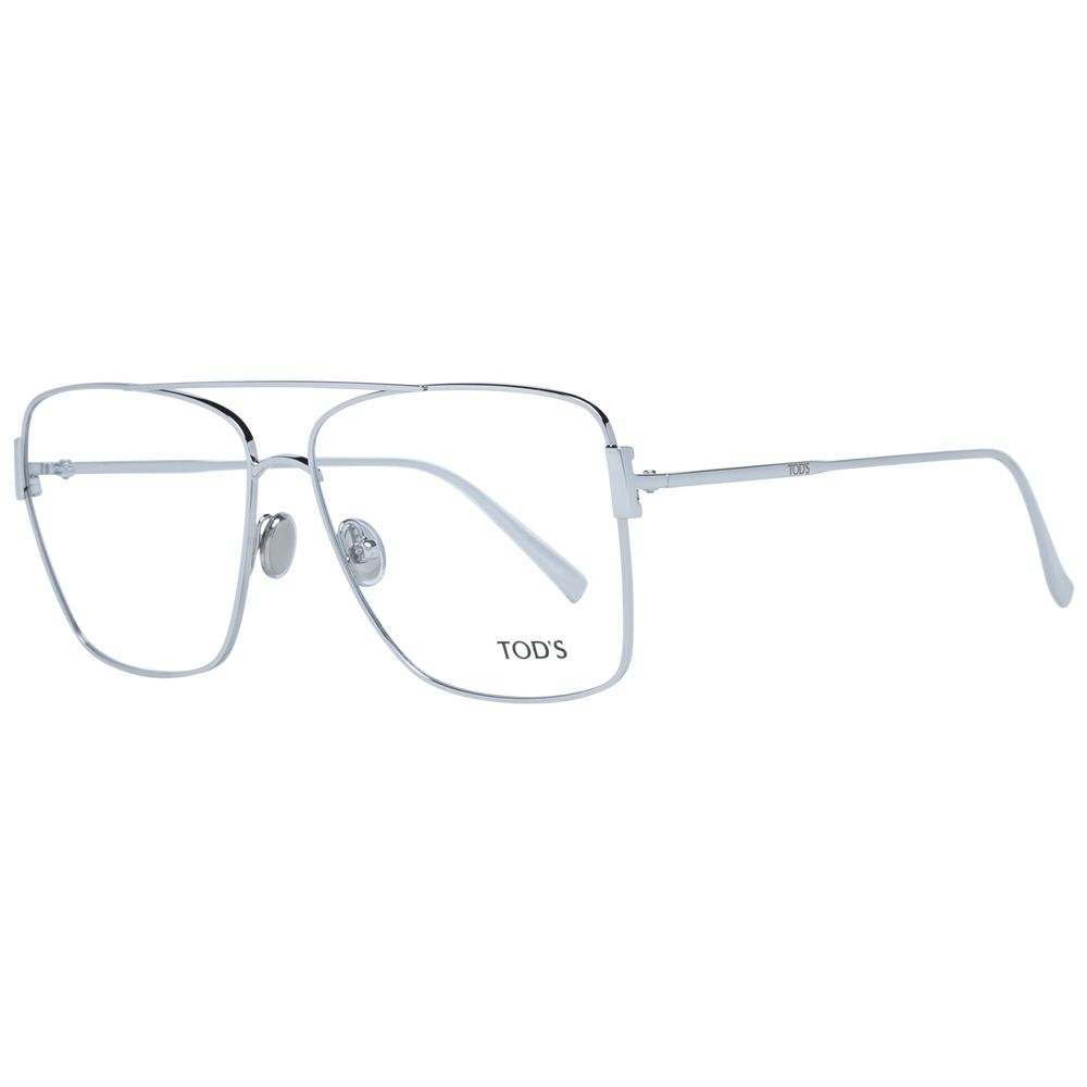 Tod's Silver Metal Glasses Women's (Frames)