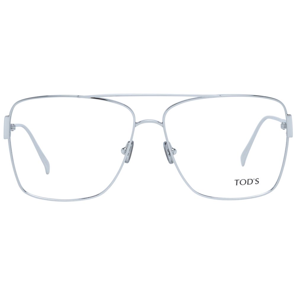 Tod's Silver Metal Glasses Women's (Frames)