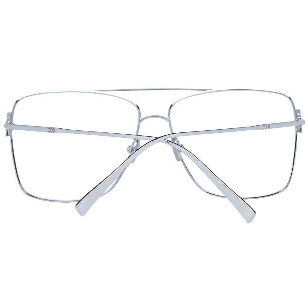 Tod's Silver Metal Glasses Women's (Frames)