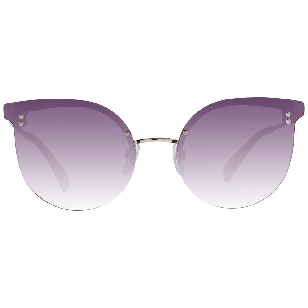 Maje Gold Stainless Steel Women's Sunglasses
