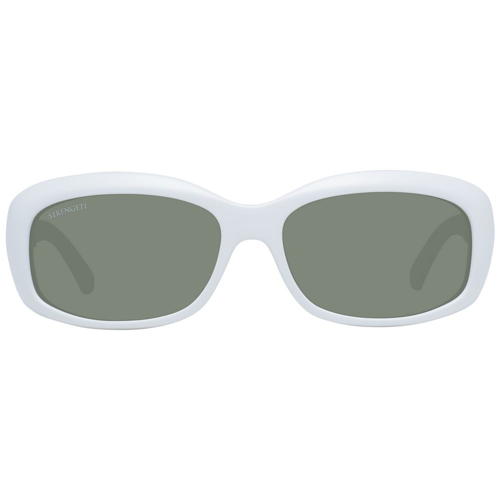 Serengeti White Nylon Women's Sunglasses